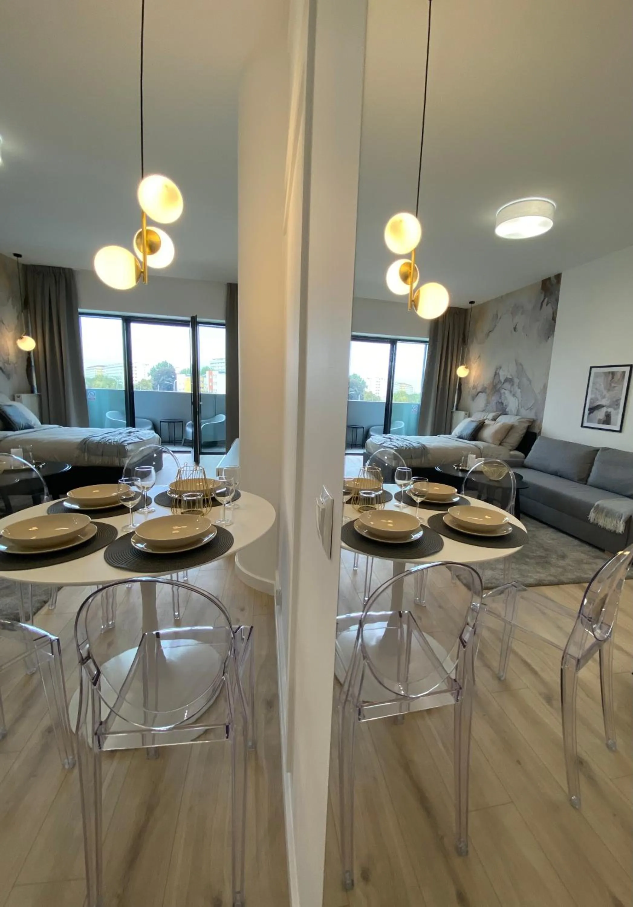 Living room in Apartamenty Hanza Tower Gold