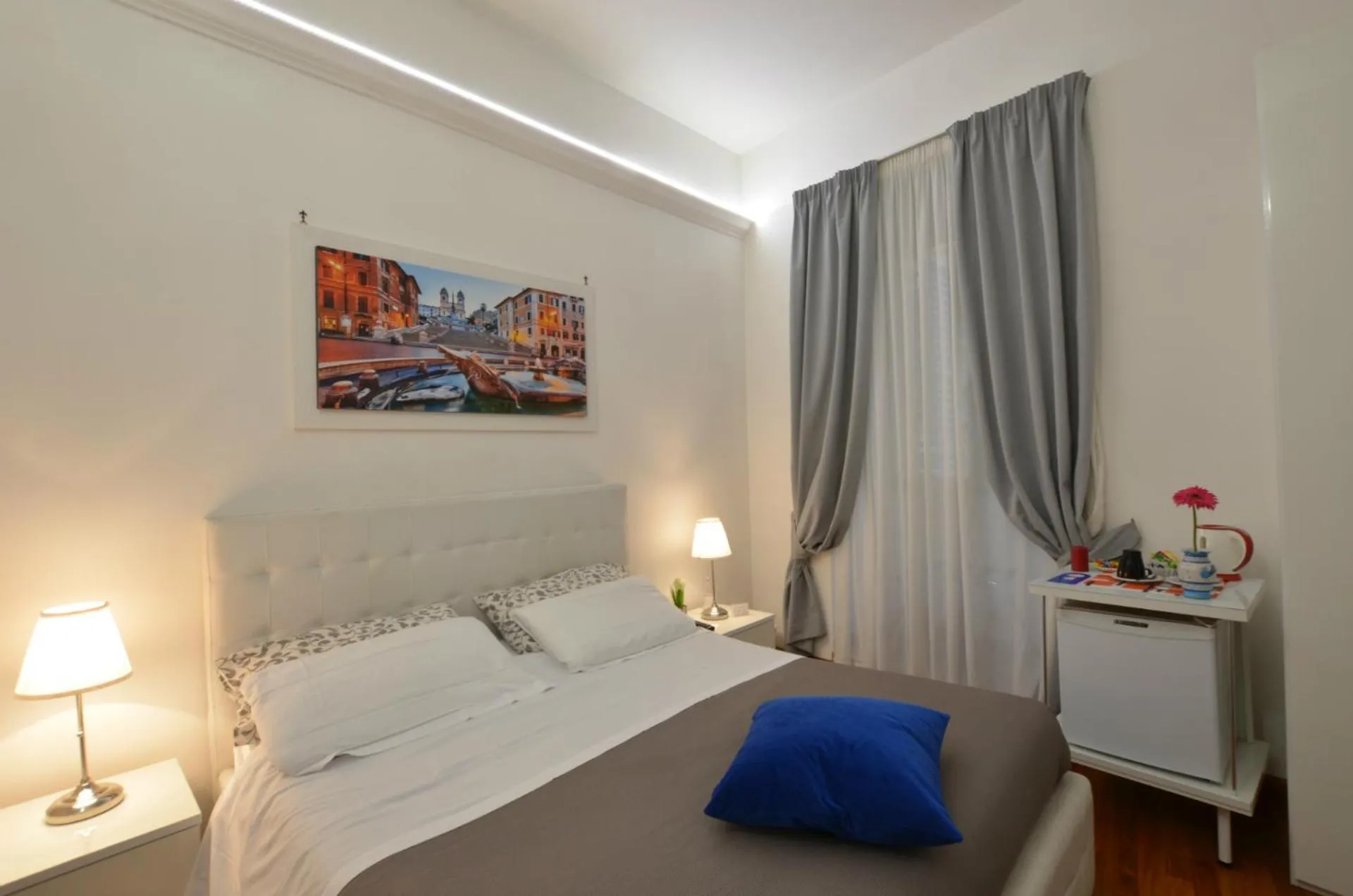 Photo of the whole room, Bed in Notti A Roma
