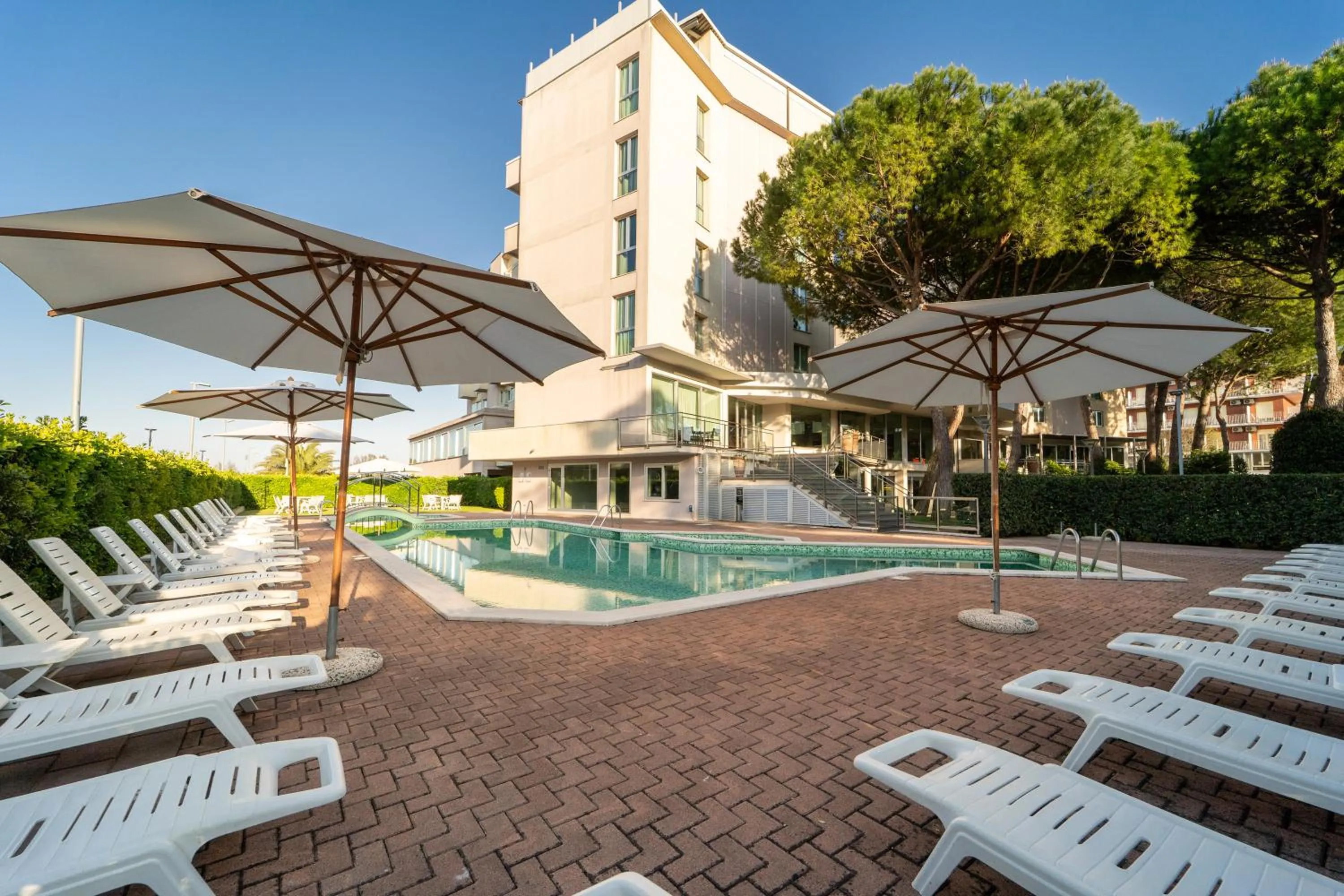 Pool view in Hotel Balance