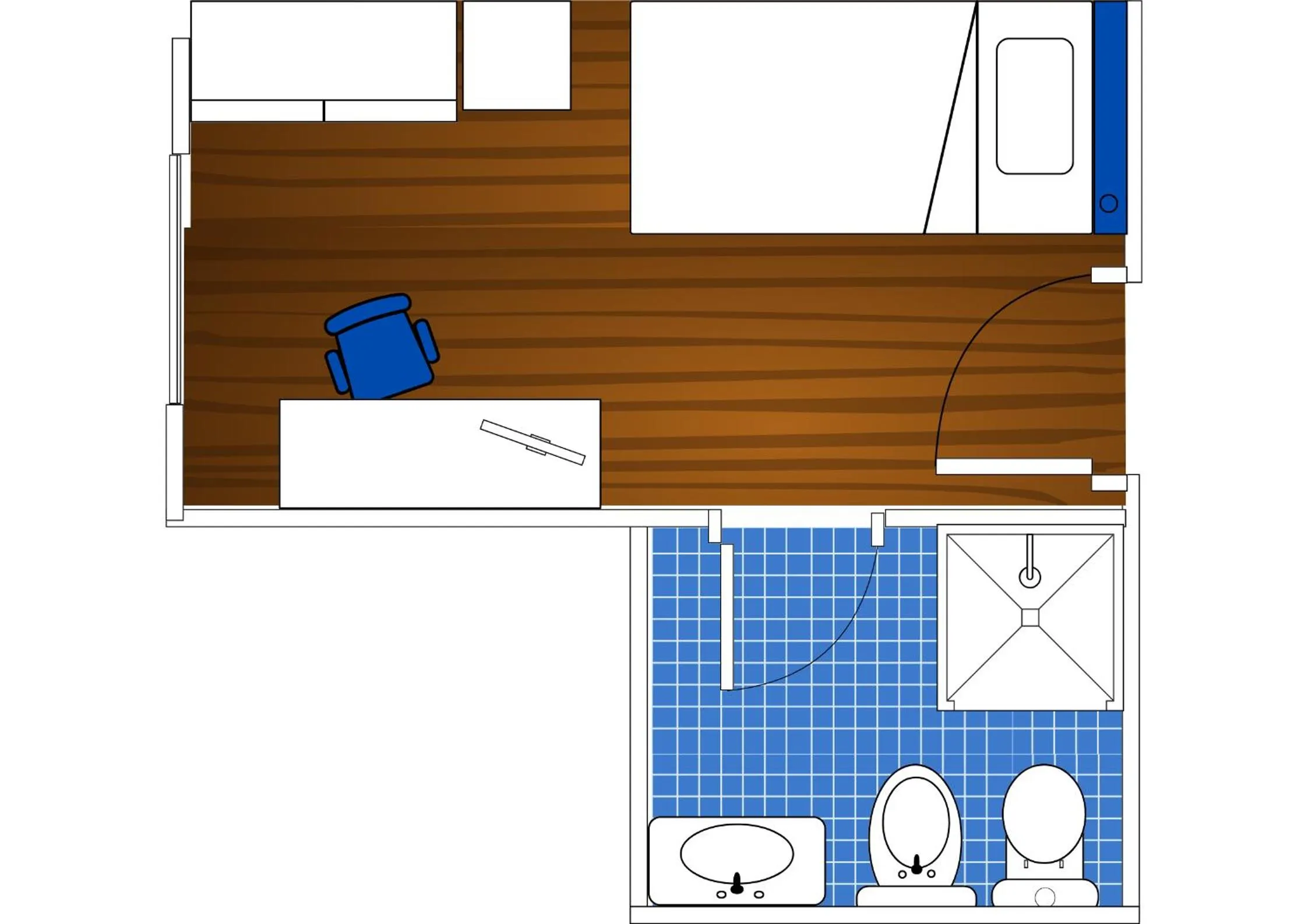 Floor plan in Hotel Balance
