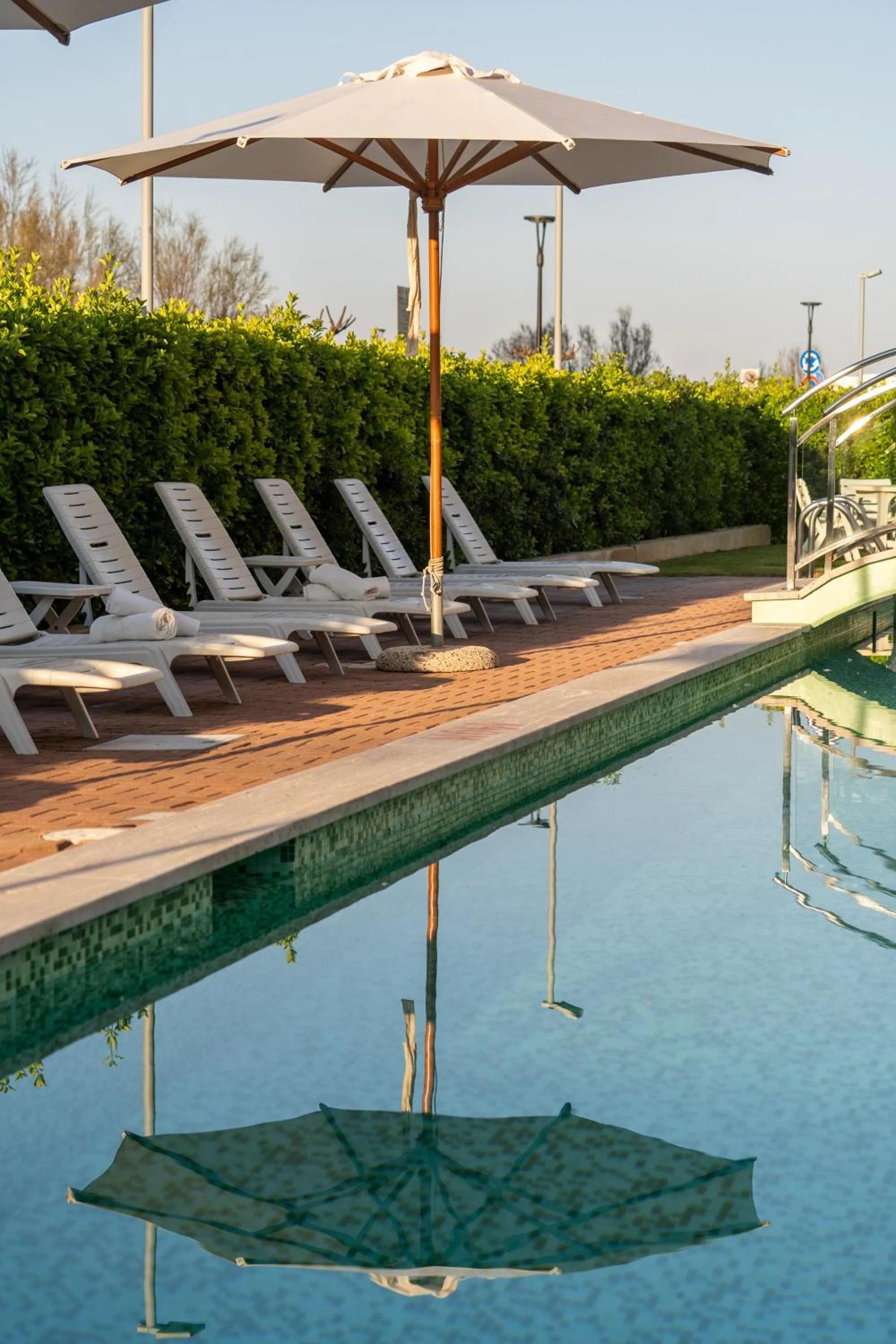 Pool view in Hotel Balance