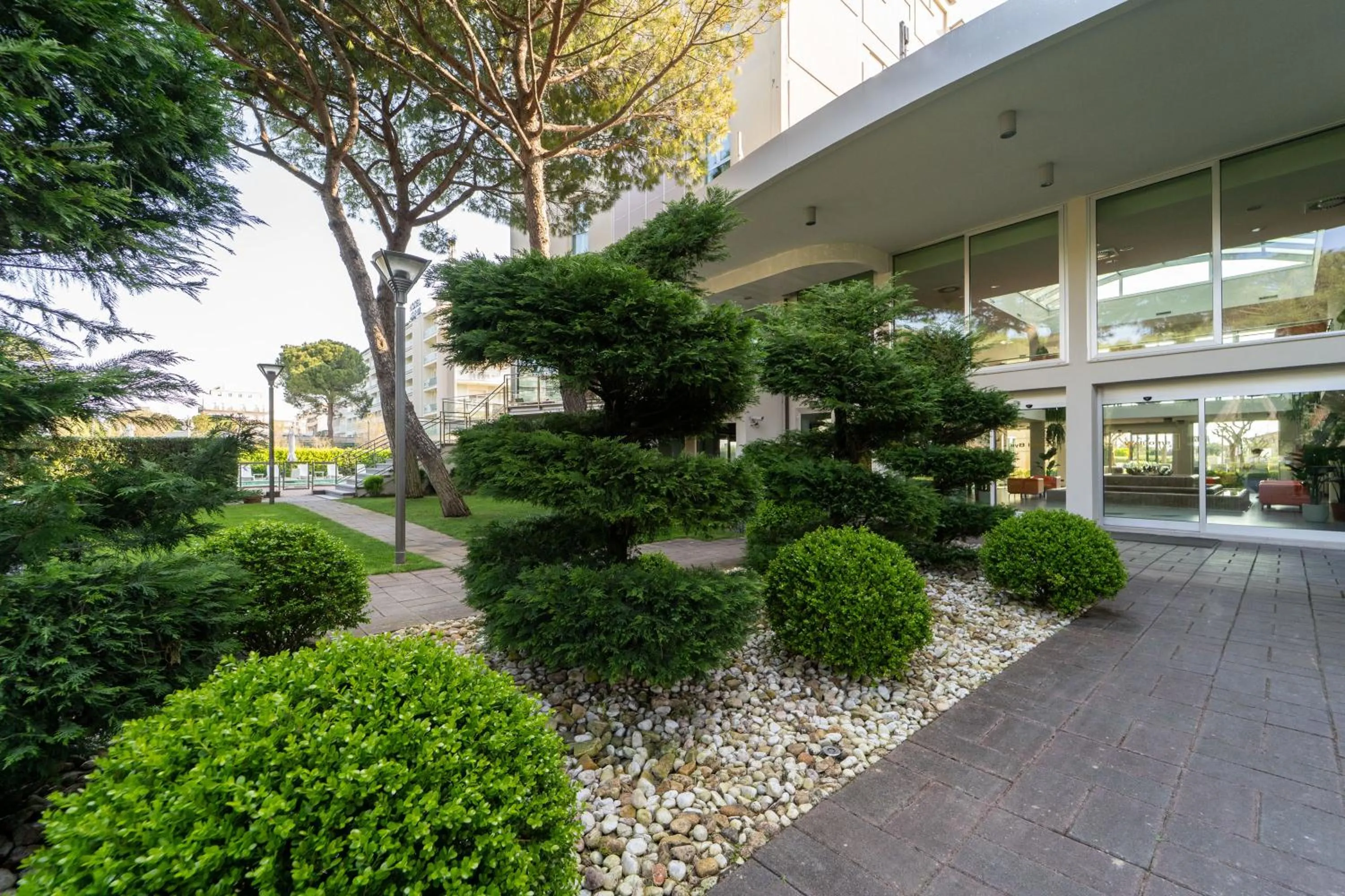 Garden in Hotel Balance