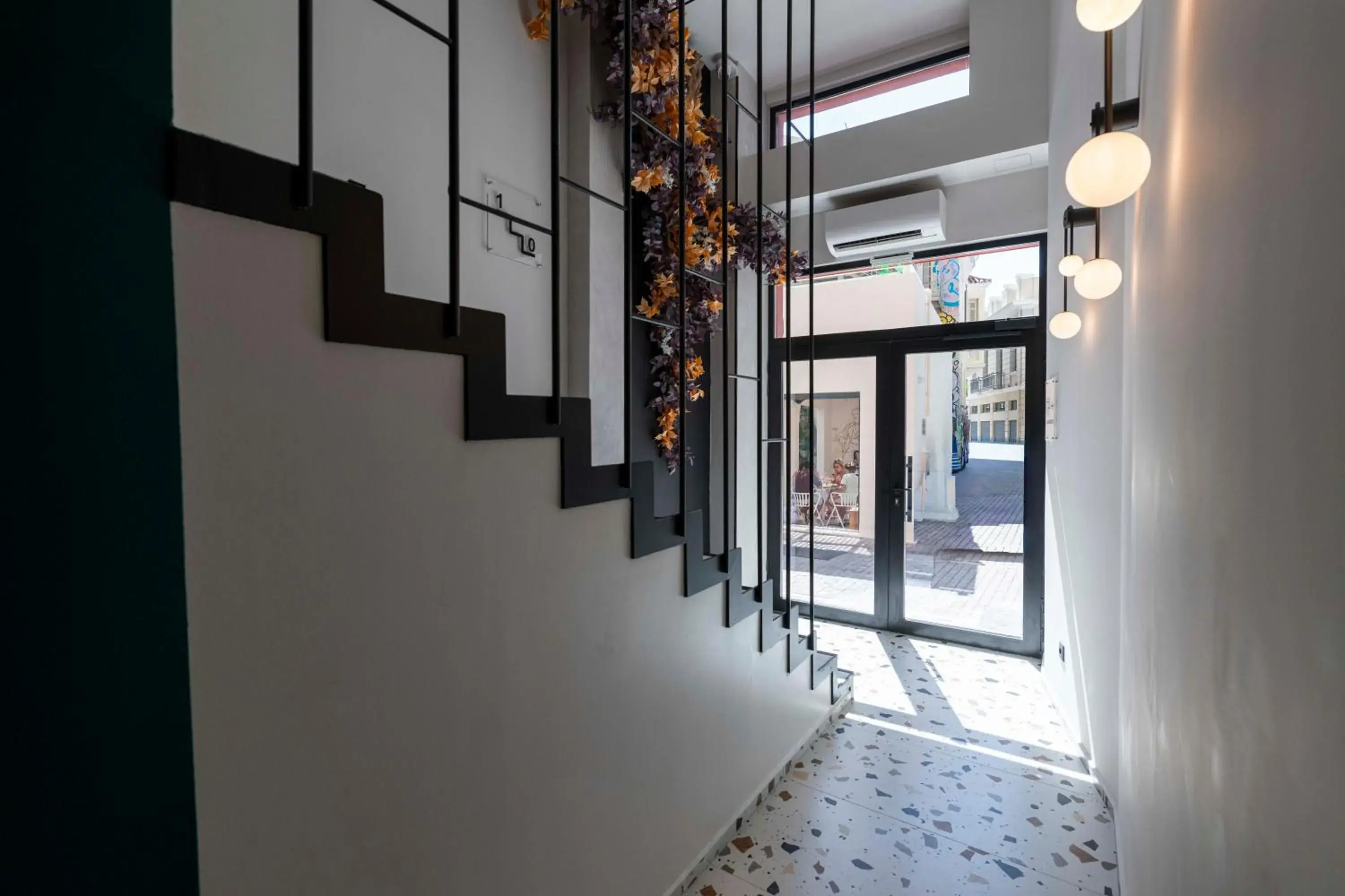 Facade/entrance in PAREA Athens Facade/entrance in PAREA Athens