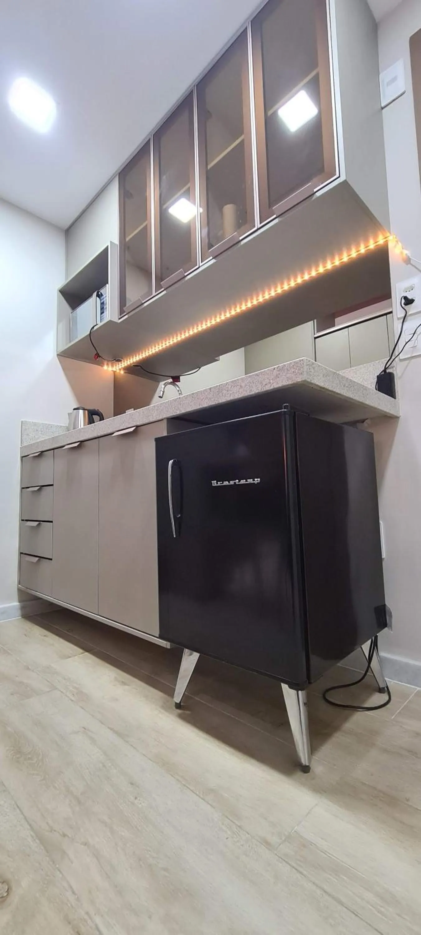 Kitchen or kitchenette in Flats Bauten Cabo Branco