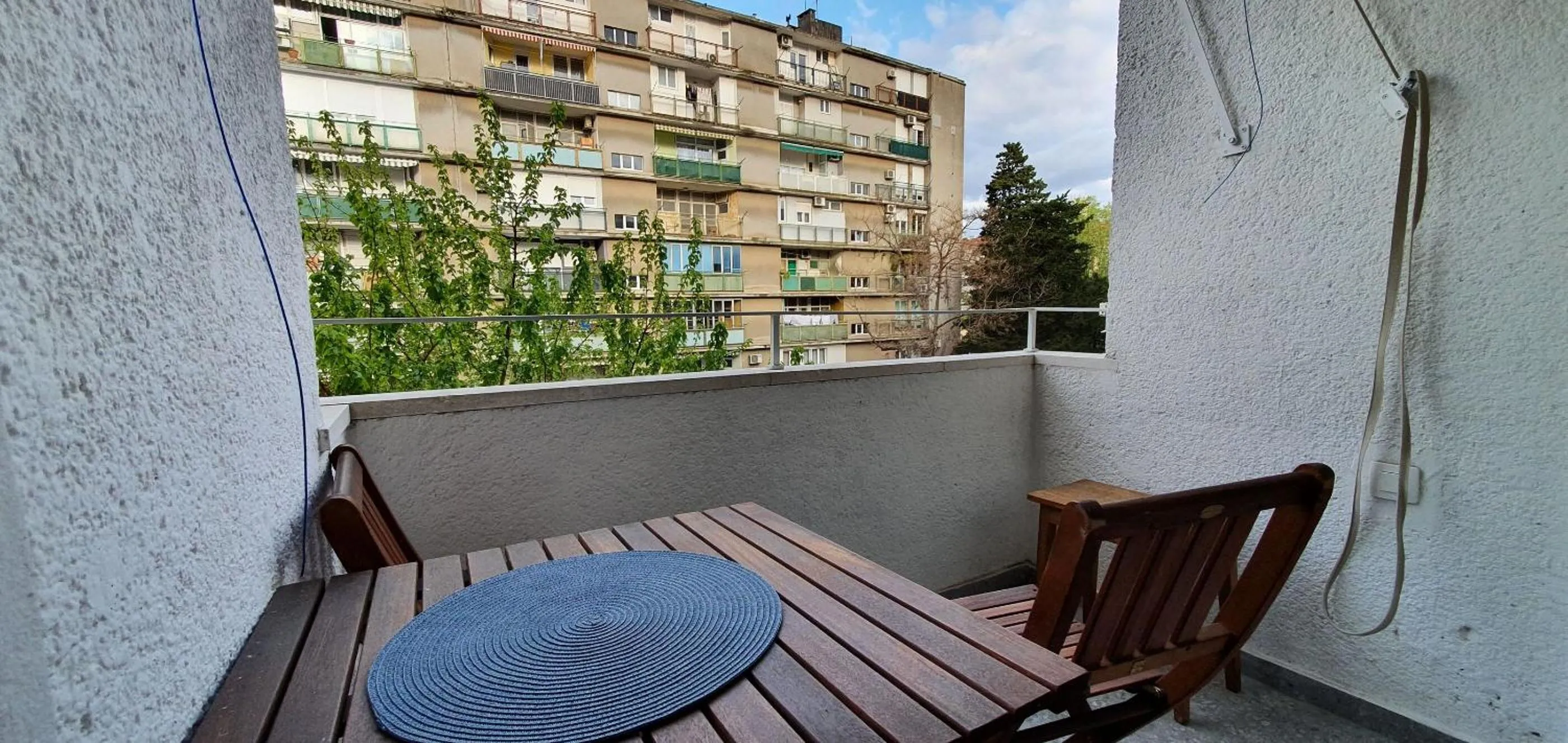 Balcony/Terrace in Apartment Freyja