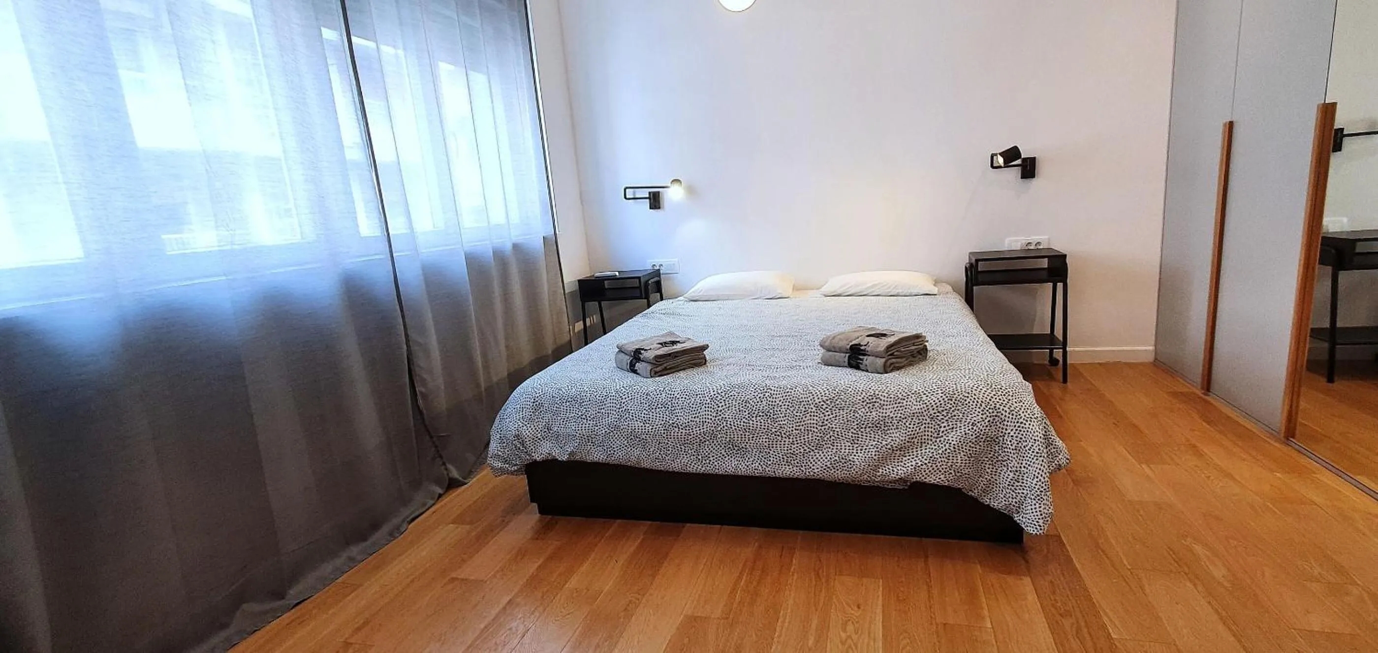 Bed in Apartment Freyja