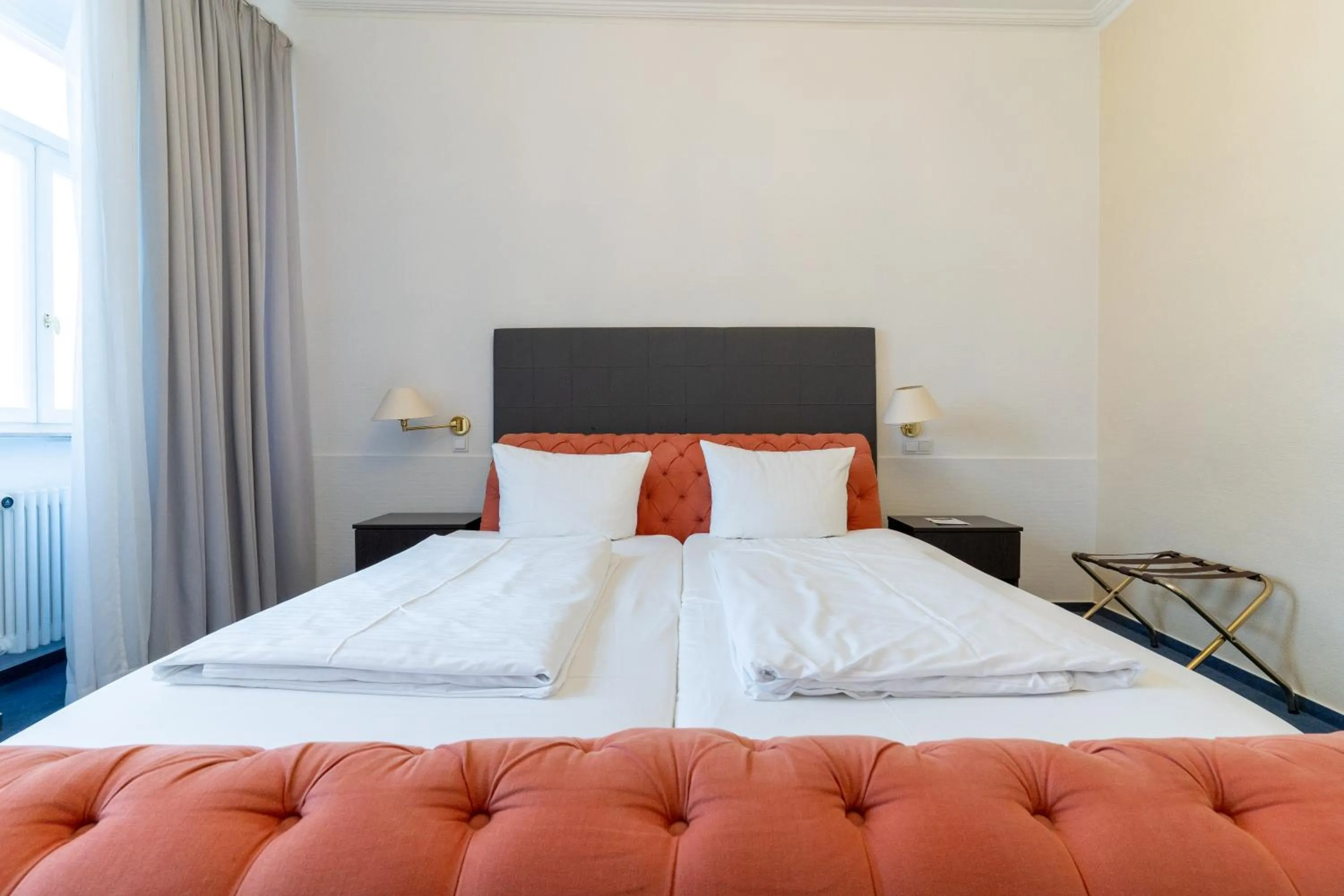 Bed in Hotel zum Ritter