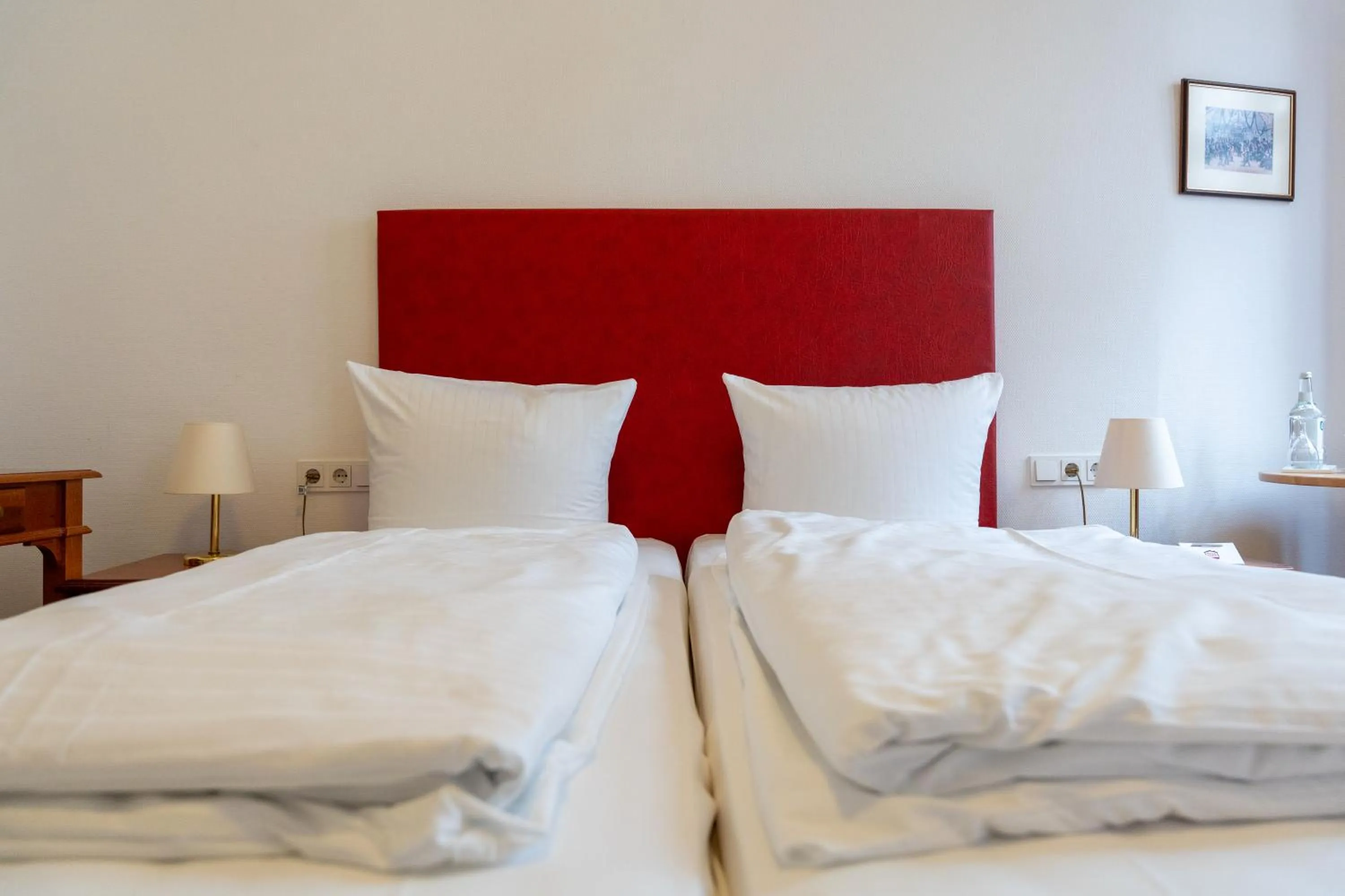 Bed in Hotel zum Ritter