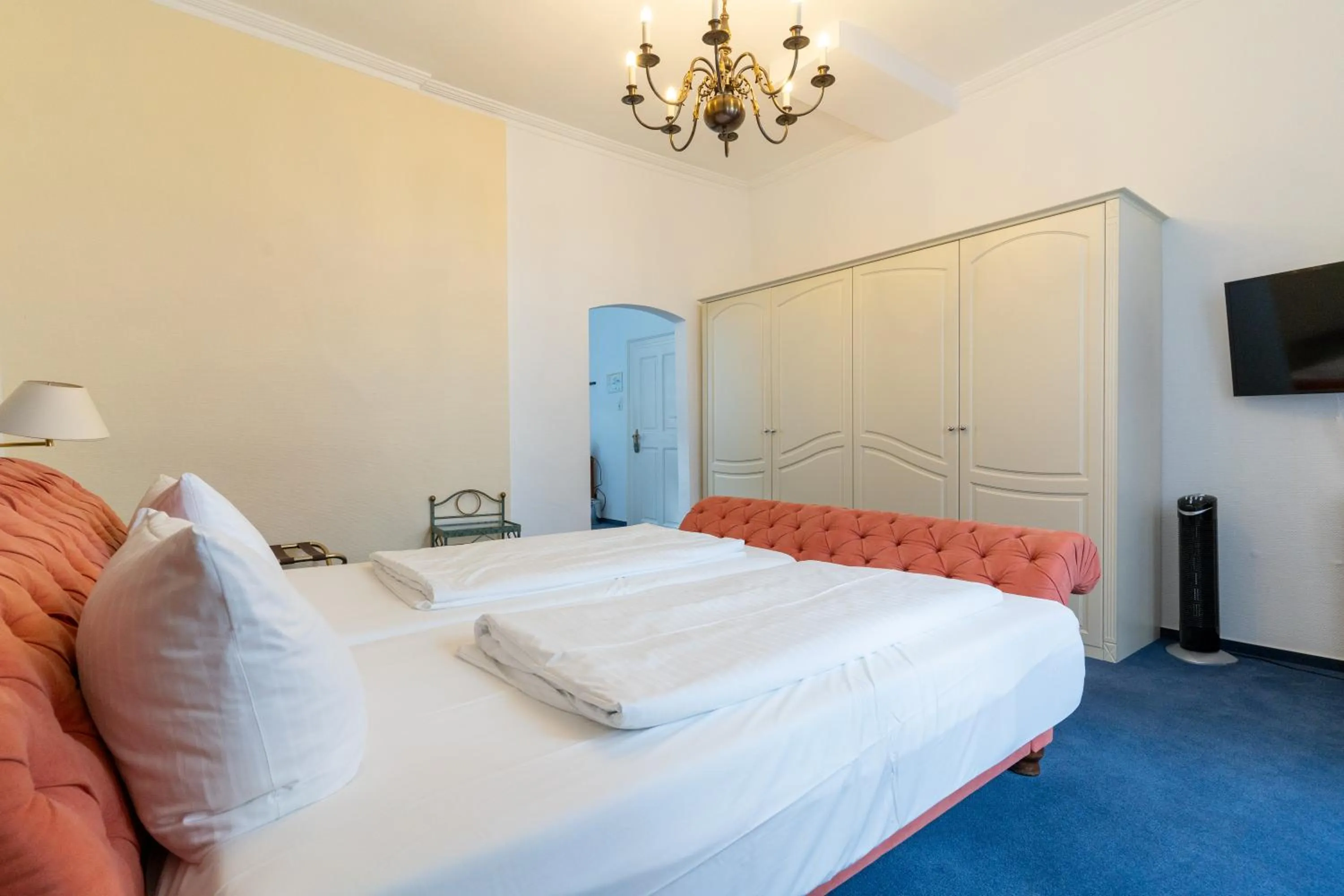 Bed in Hotel zum Ritter