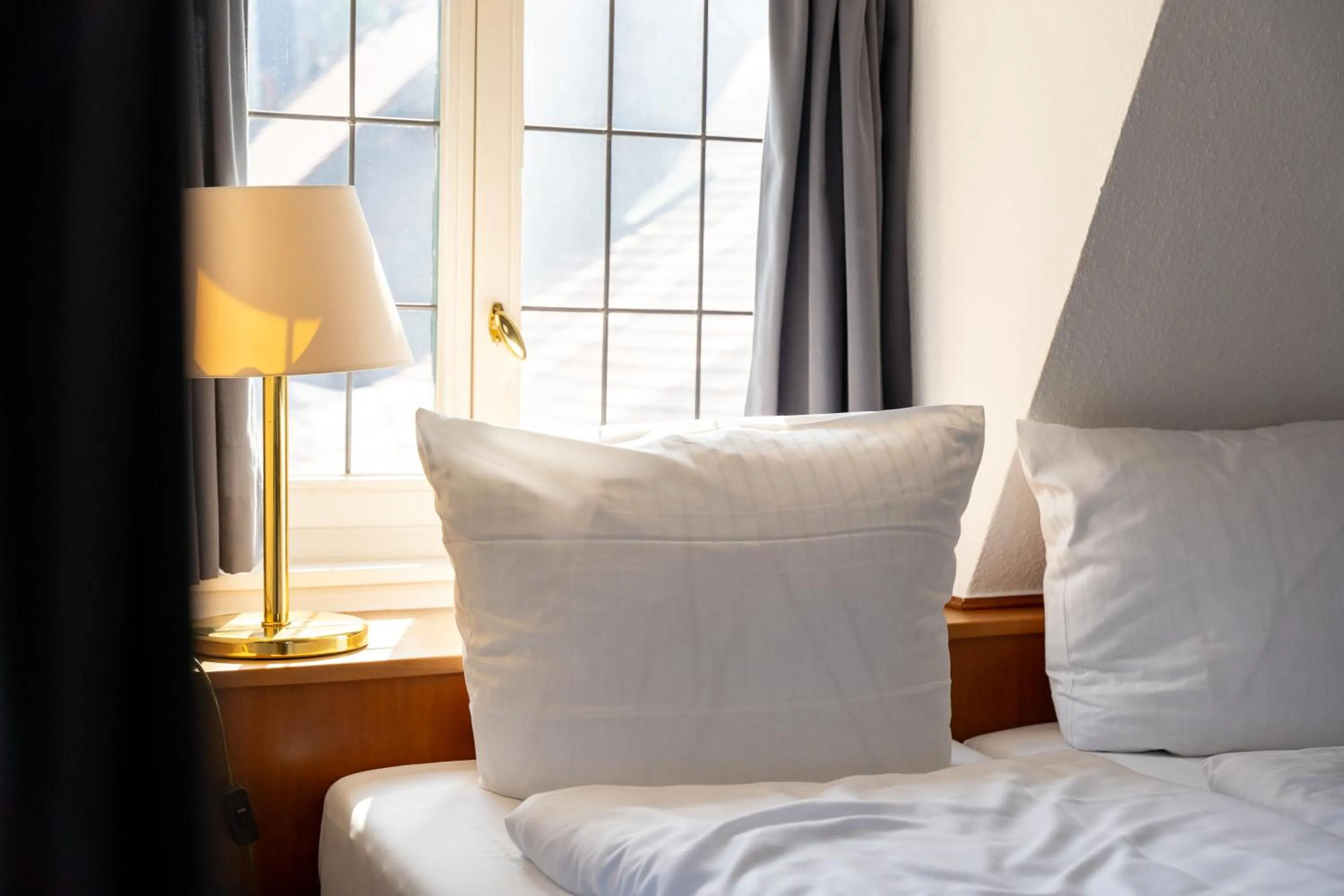 Bed in Hotel zum Ritter