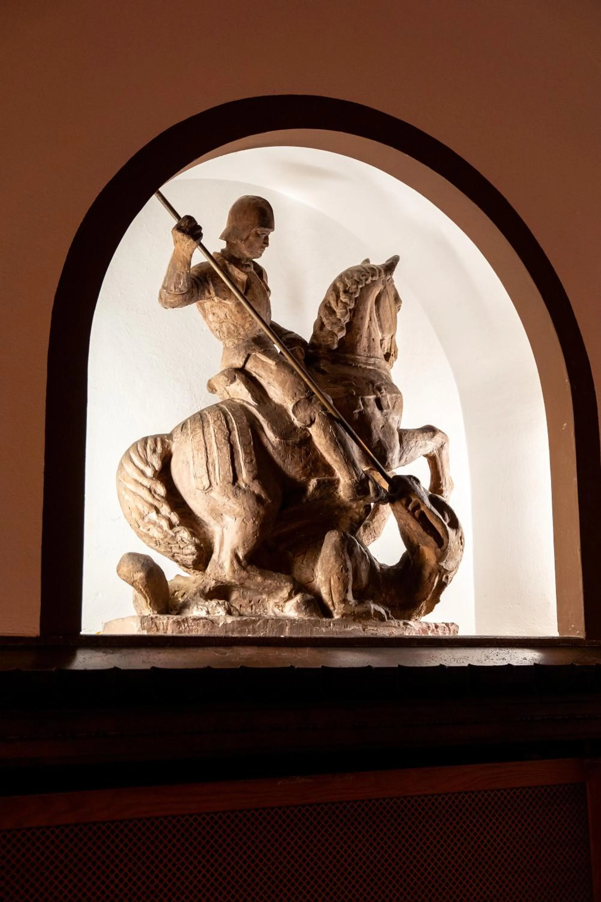 Decorative detail in Hotel zum Ritter