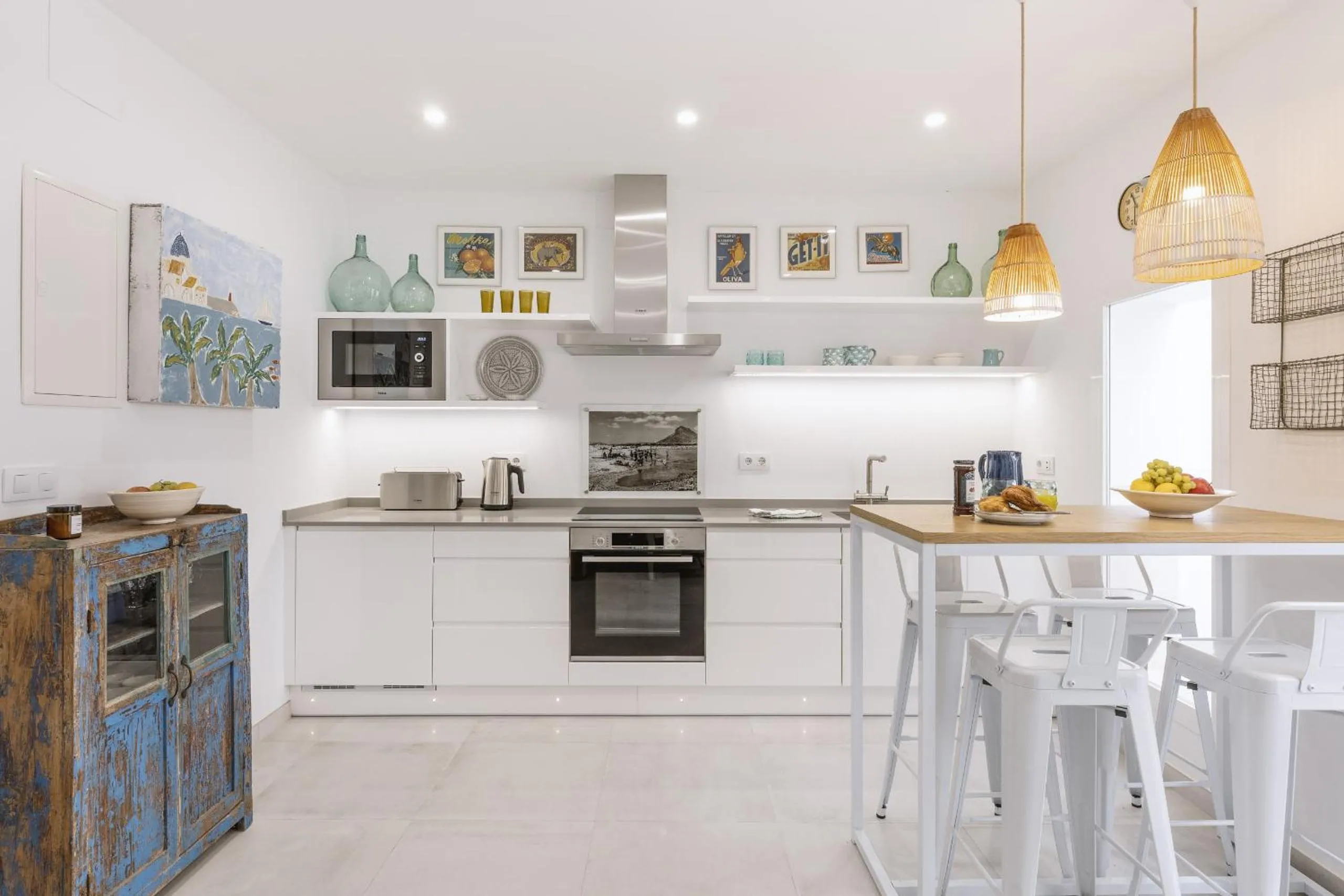 Kitchen or kitchenette in Casa Loreto