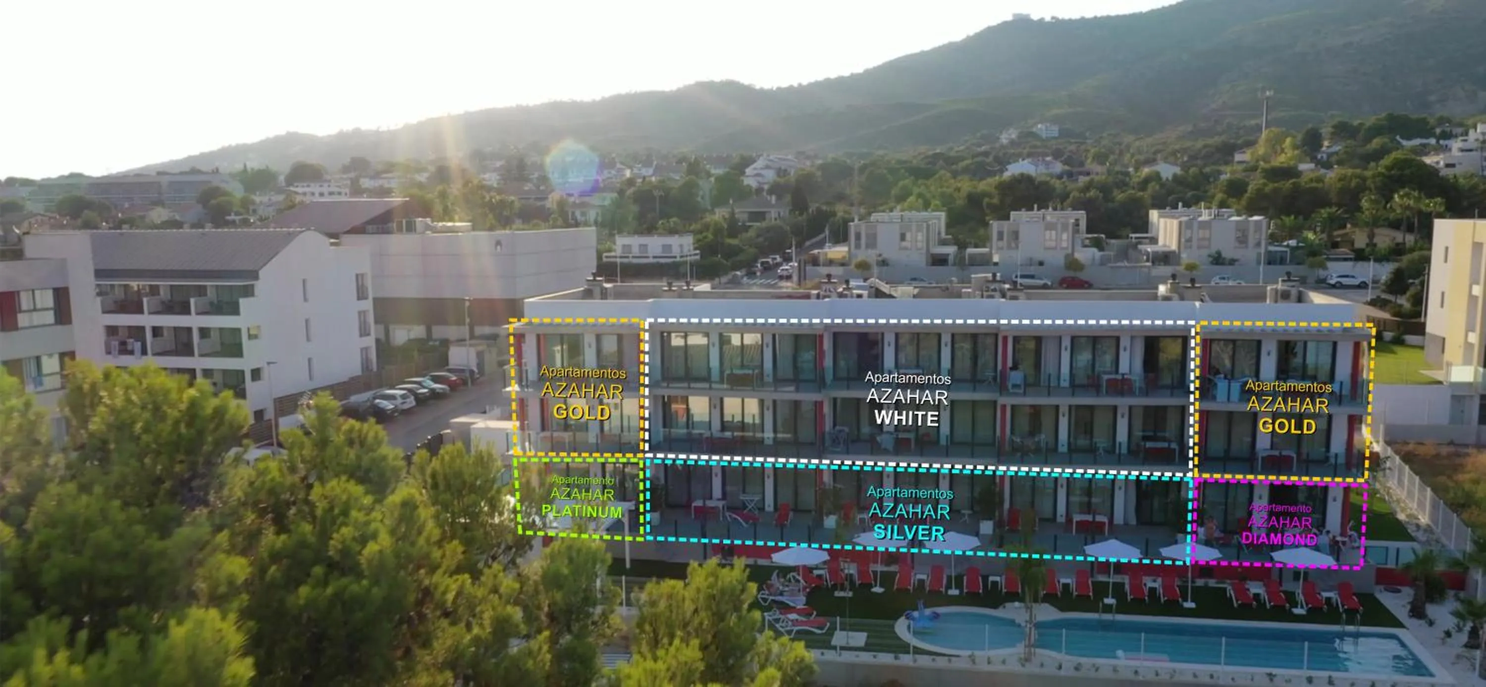 AZAHAR BEACH Red Apartments & Spa