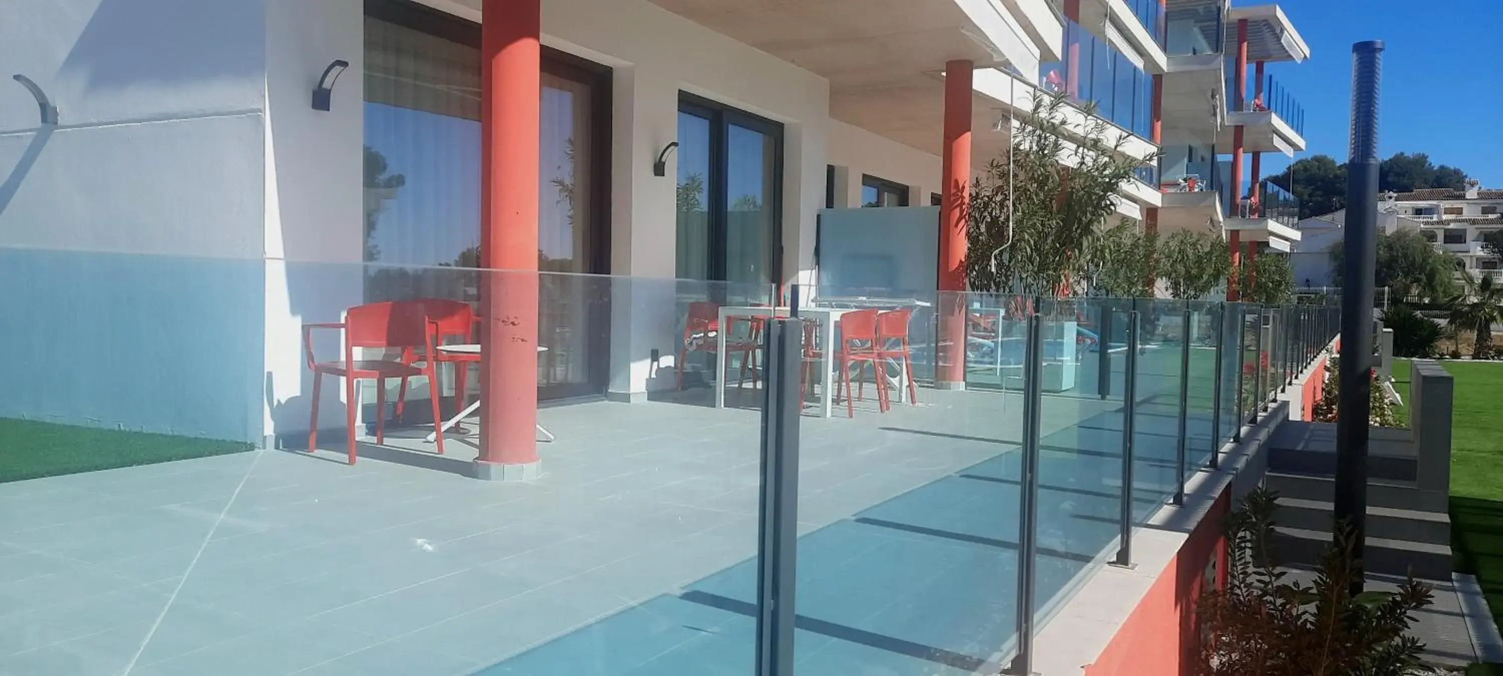 Three-Bedroom Apartment with Large Terrace in AZAHAR BEACH Red Apartments & Spa Three-Bedroom Apartment with Large Terrace in AZAHAR BEACH Red Apartments & Spa