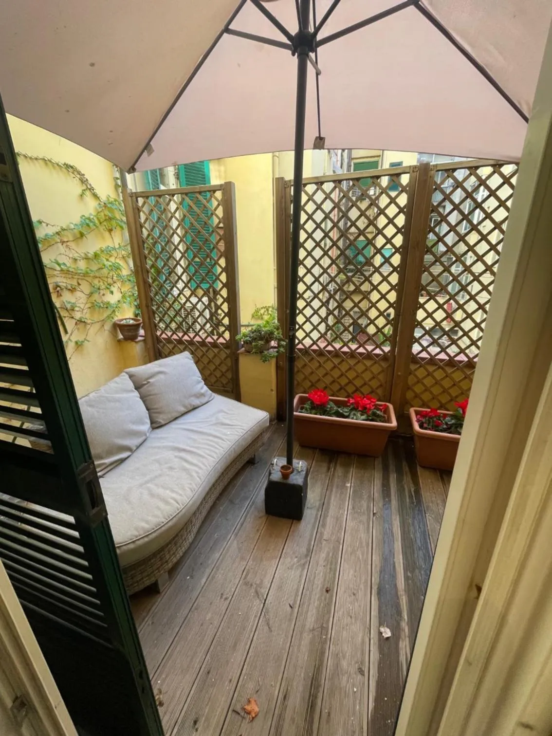 Balcony/Terrace in Hotel Ariston