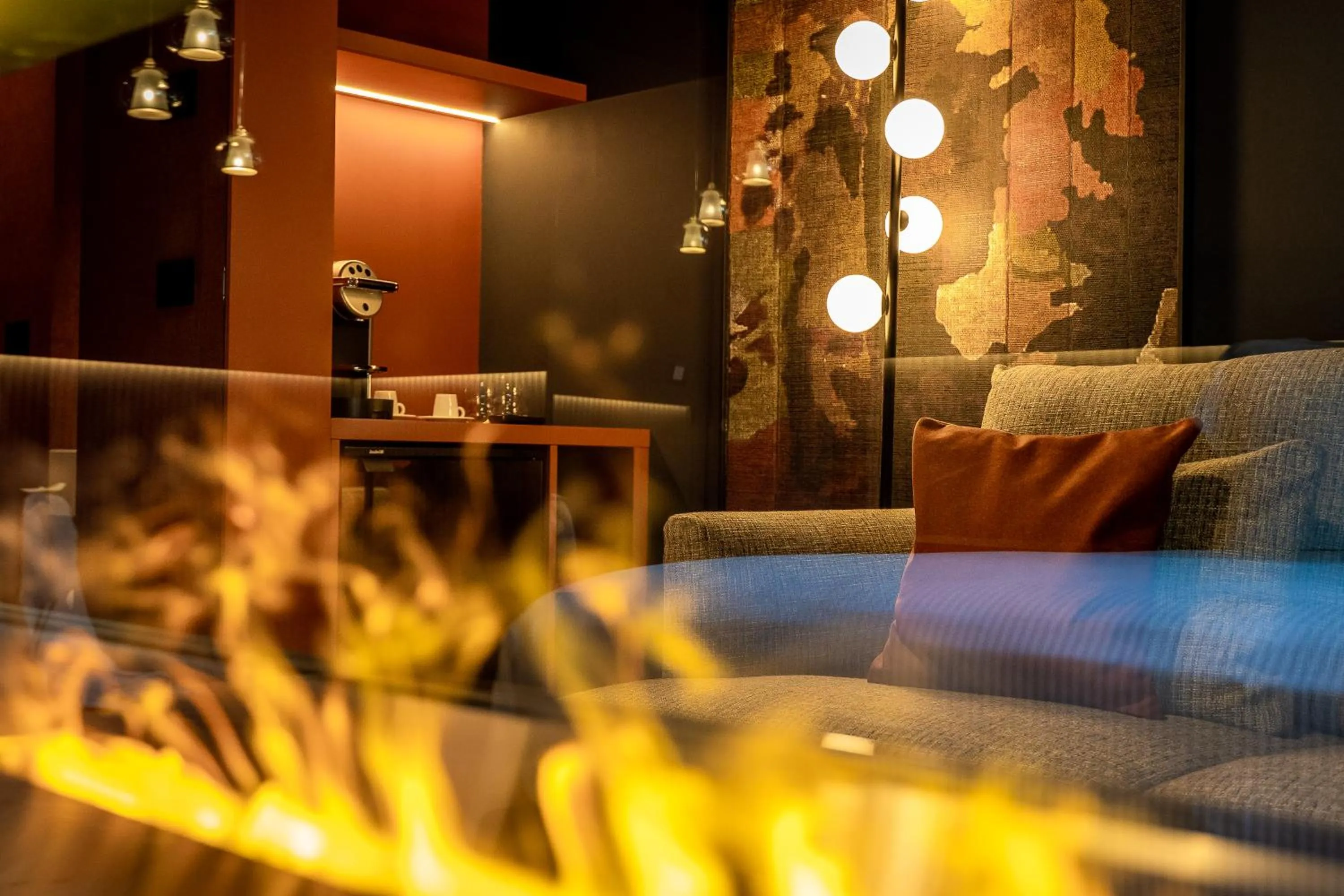 Living room in Phi Hotel Piajo