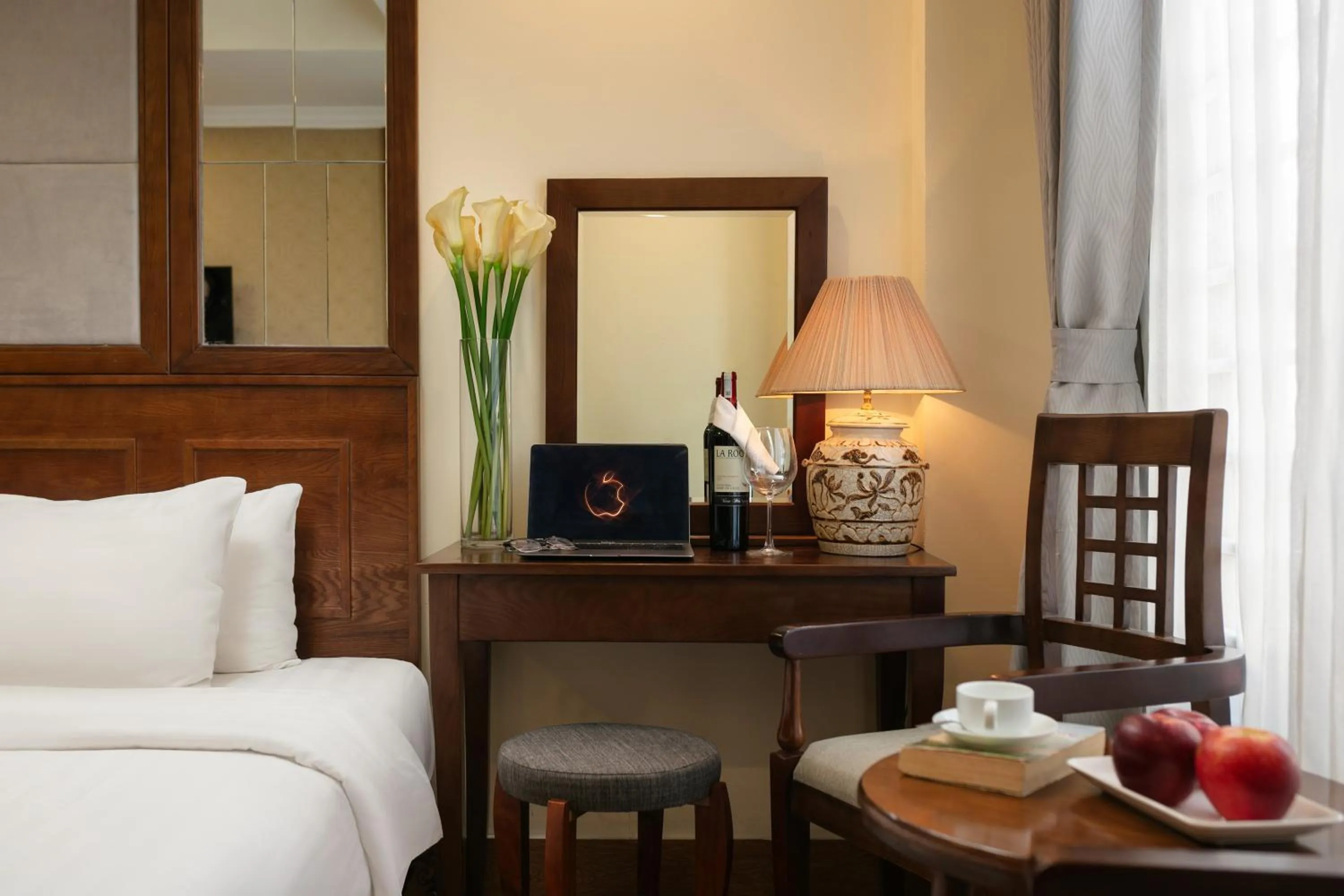 Decorative detail, Bed in The West Hotel & Spa