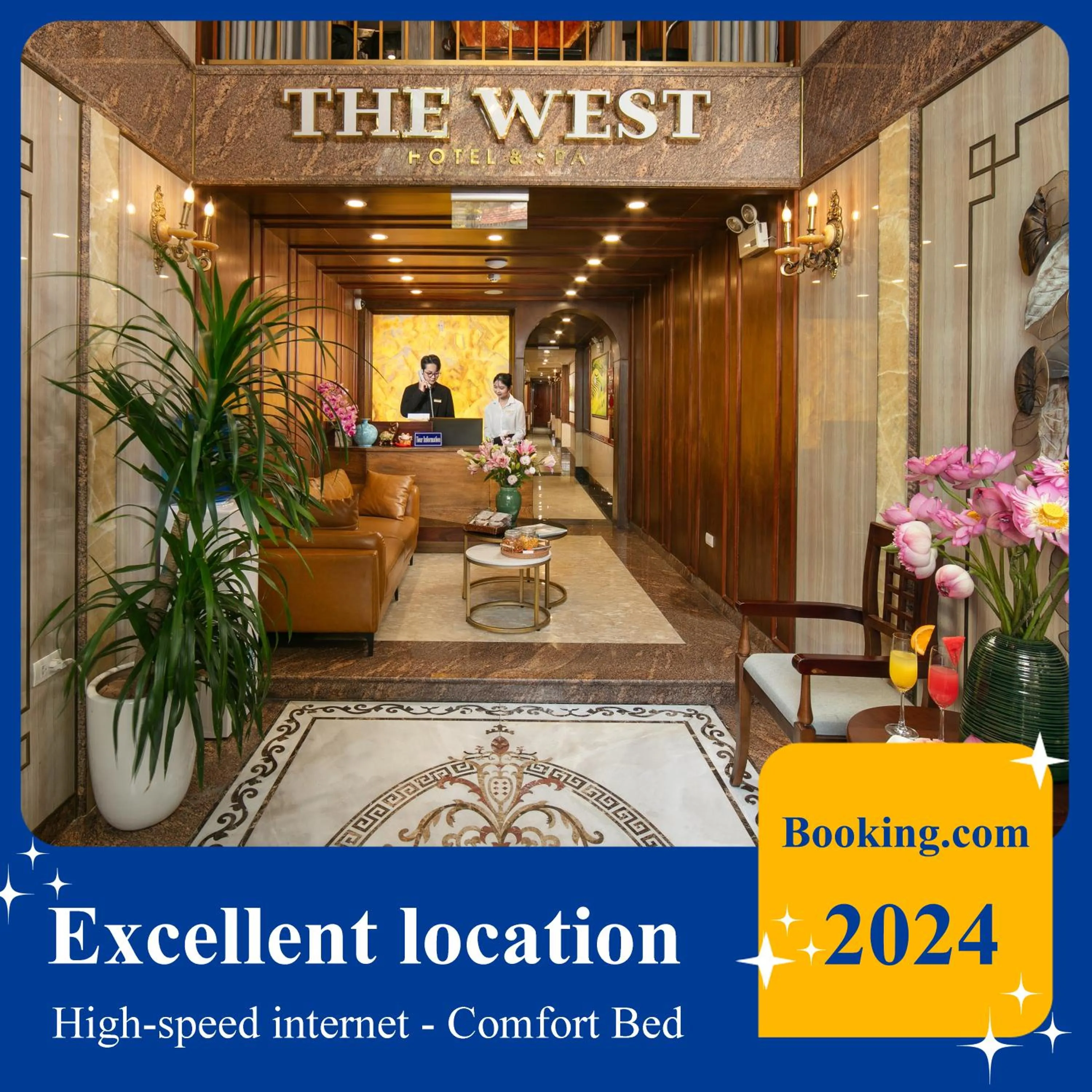 Lobby or reception in The West Hotel & Spa