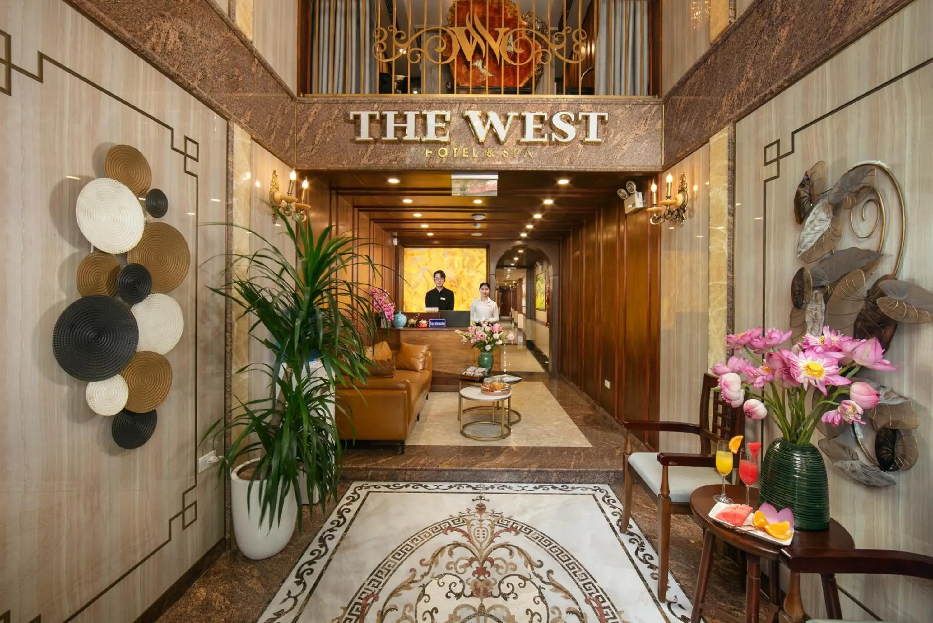 Lobby or reception in The West Hotel & Spa Lobby or reception in The West Hotel & Spa