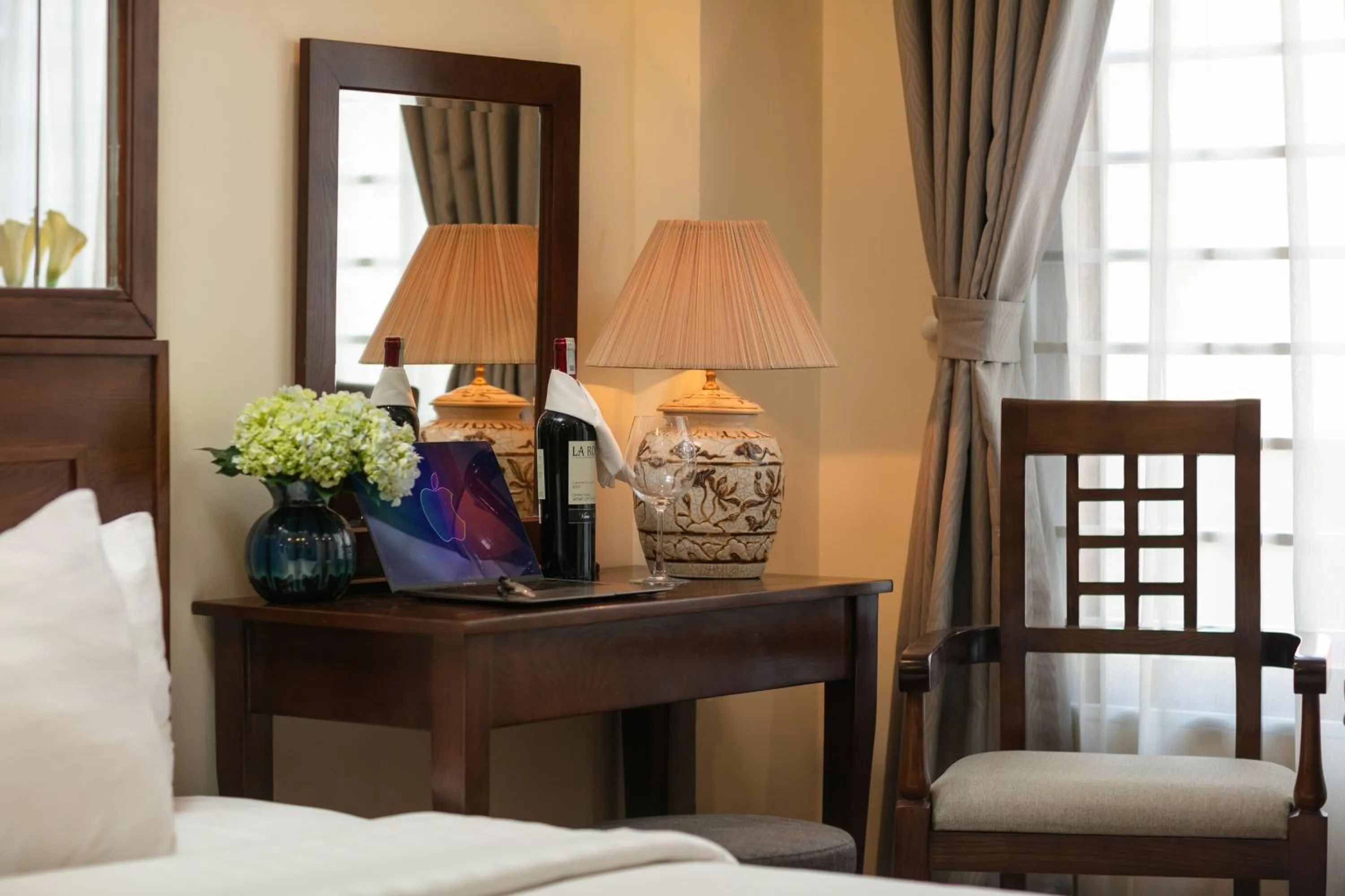 Decorative detail, Bed in The West Hotel & Spa