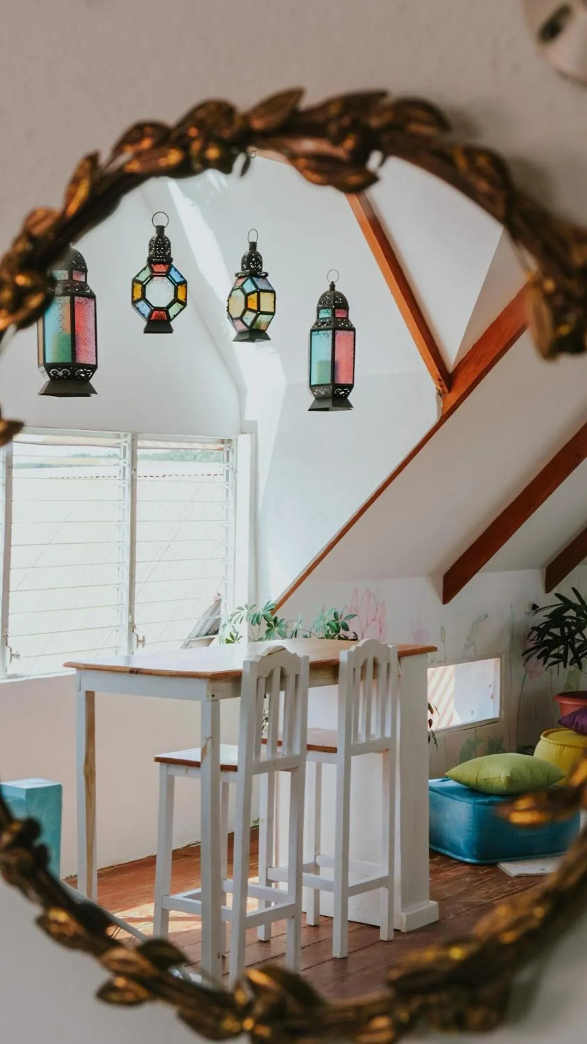 Seating area in Casa Ramona