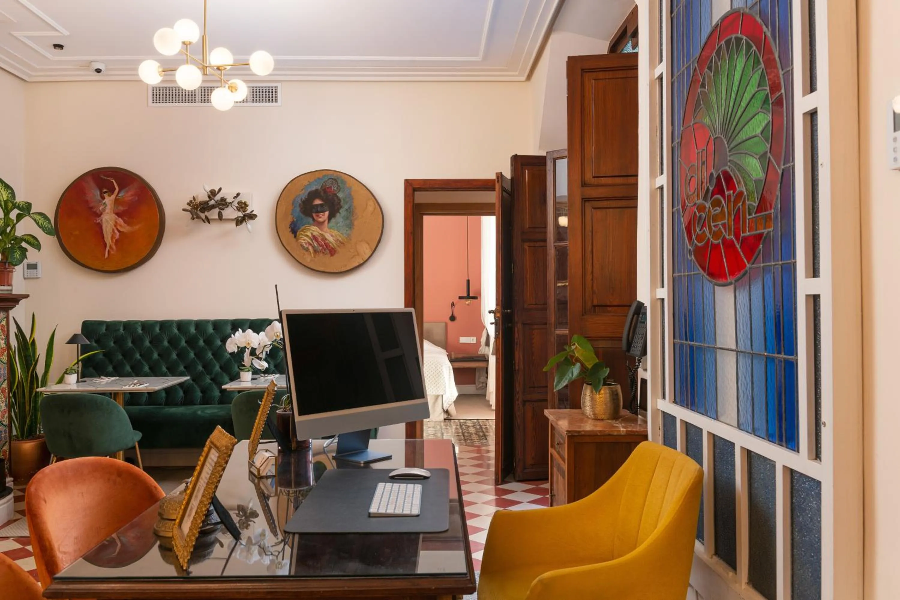 Living room in Hotel Can Quetglas