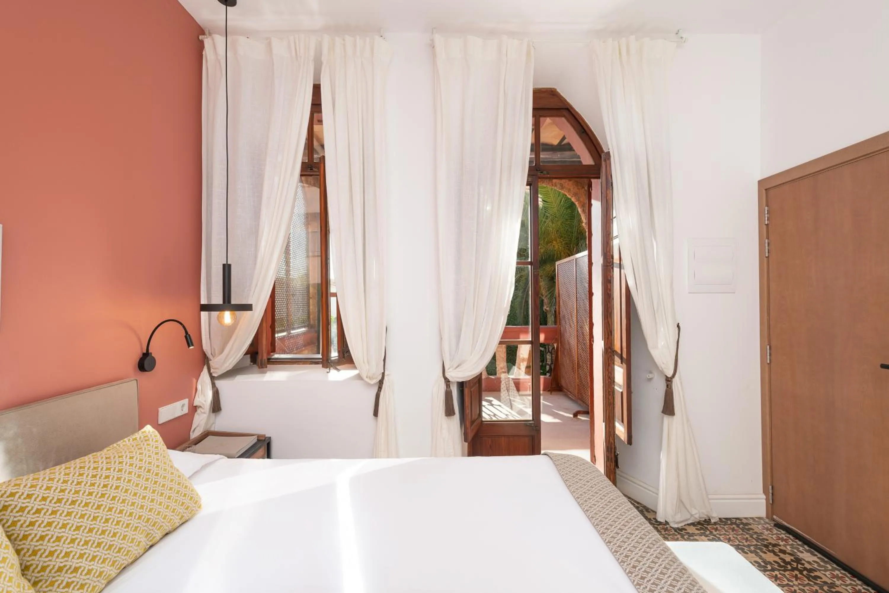 Bed in Hotel Can Quetglas