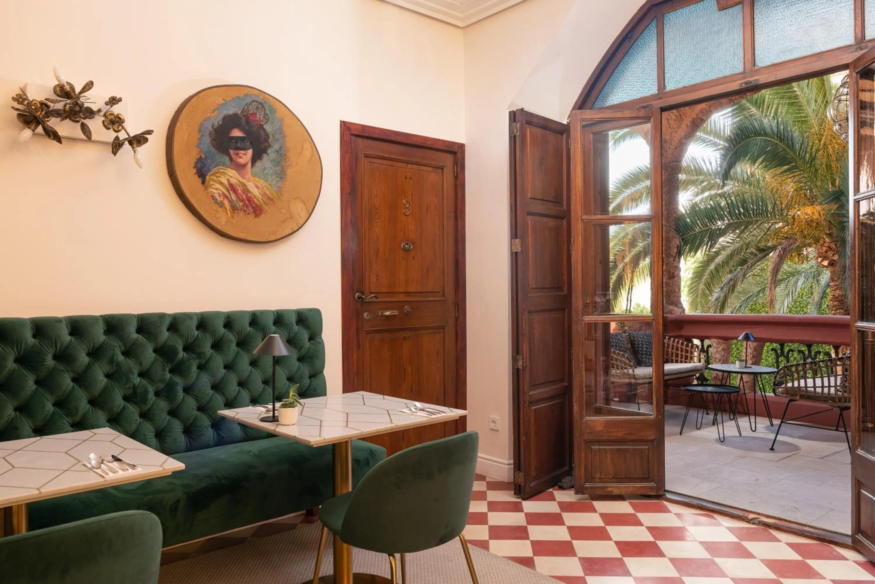 Living room in Hotel Can Quetglas