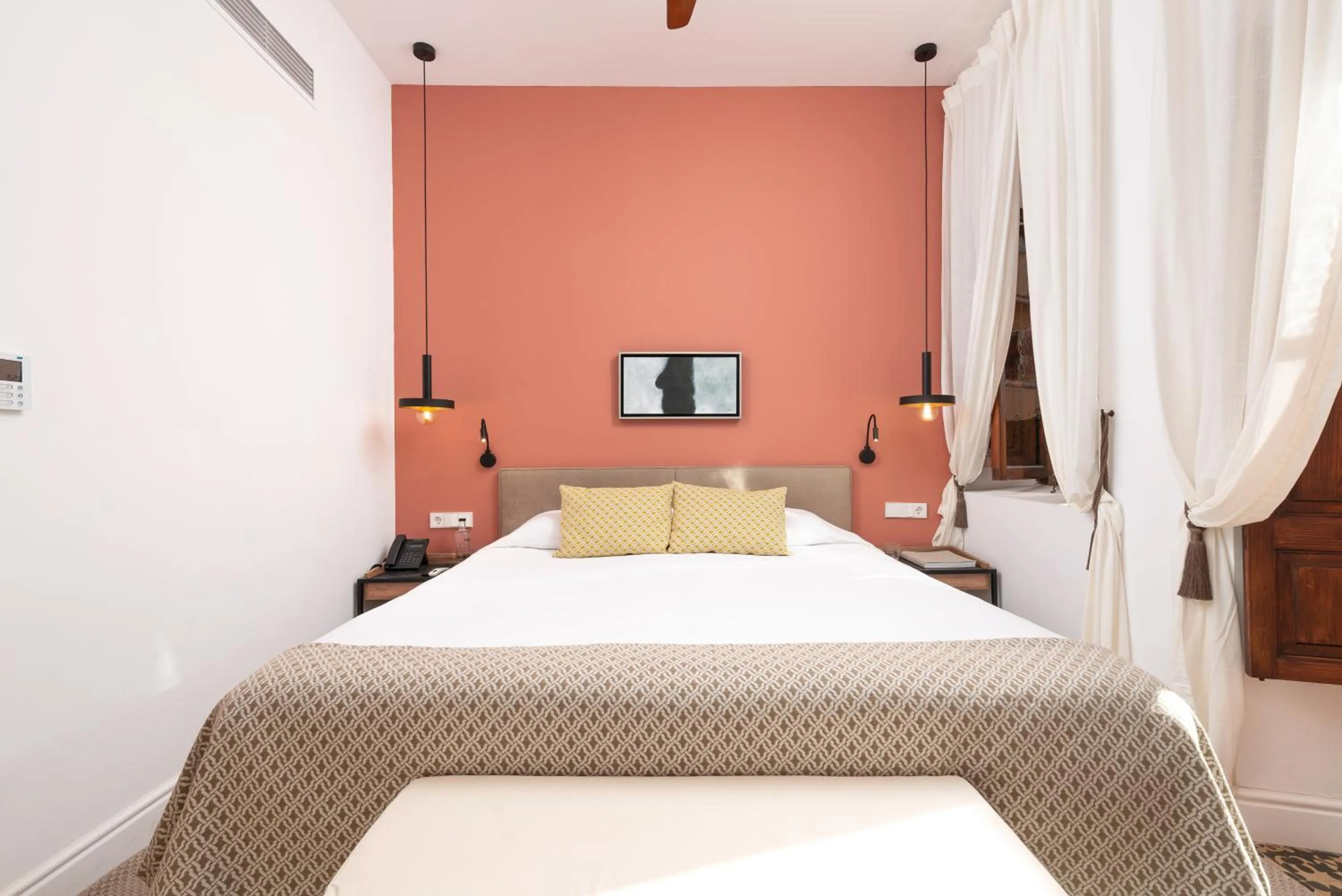 Bed in Hotel Can Quetglas