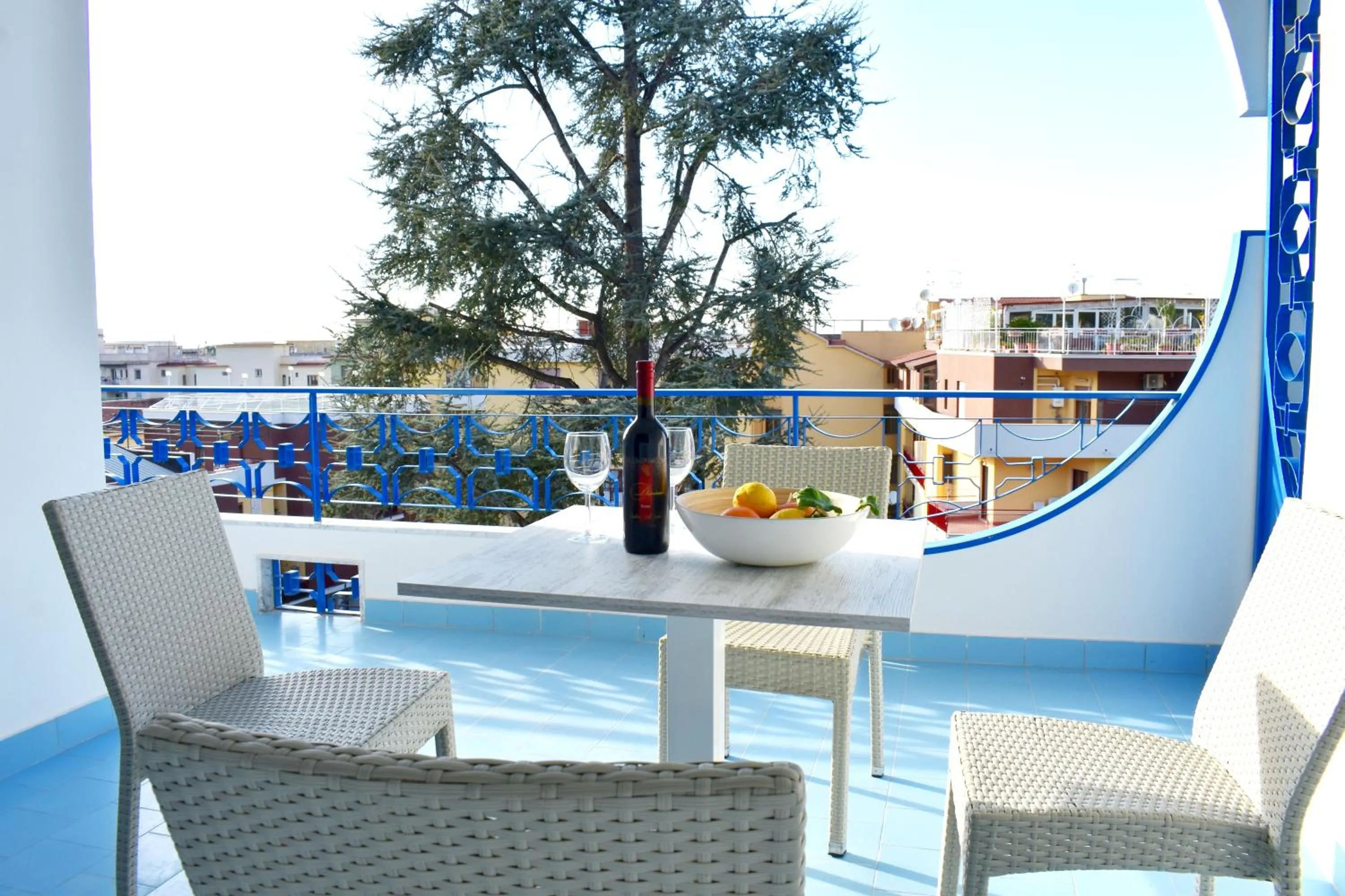 Balcony/Terrace in Lume Art Apartment B&B