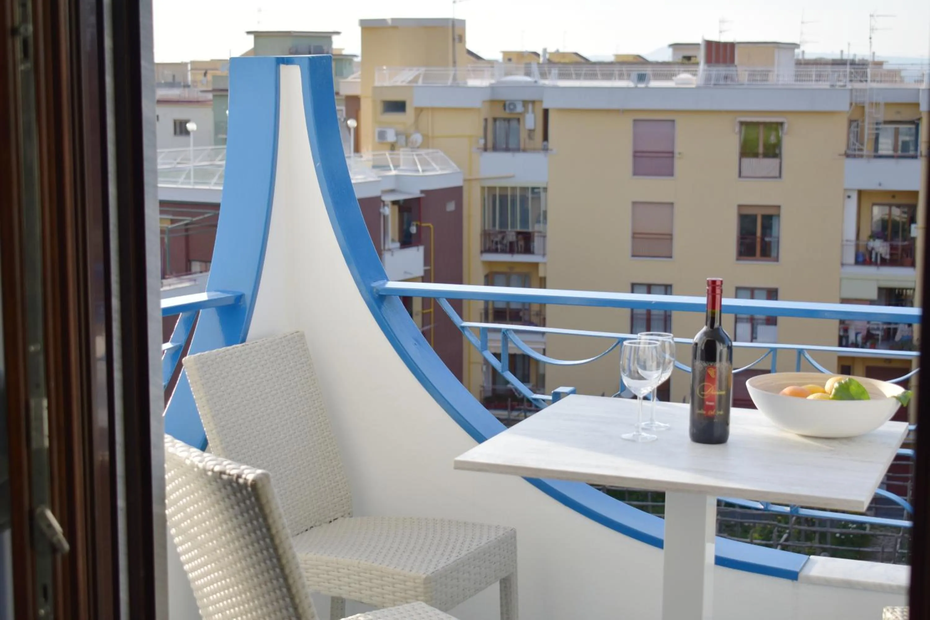 Balcony/Terrace in Lume Art Apartment B&B