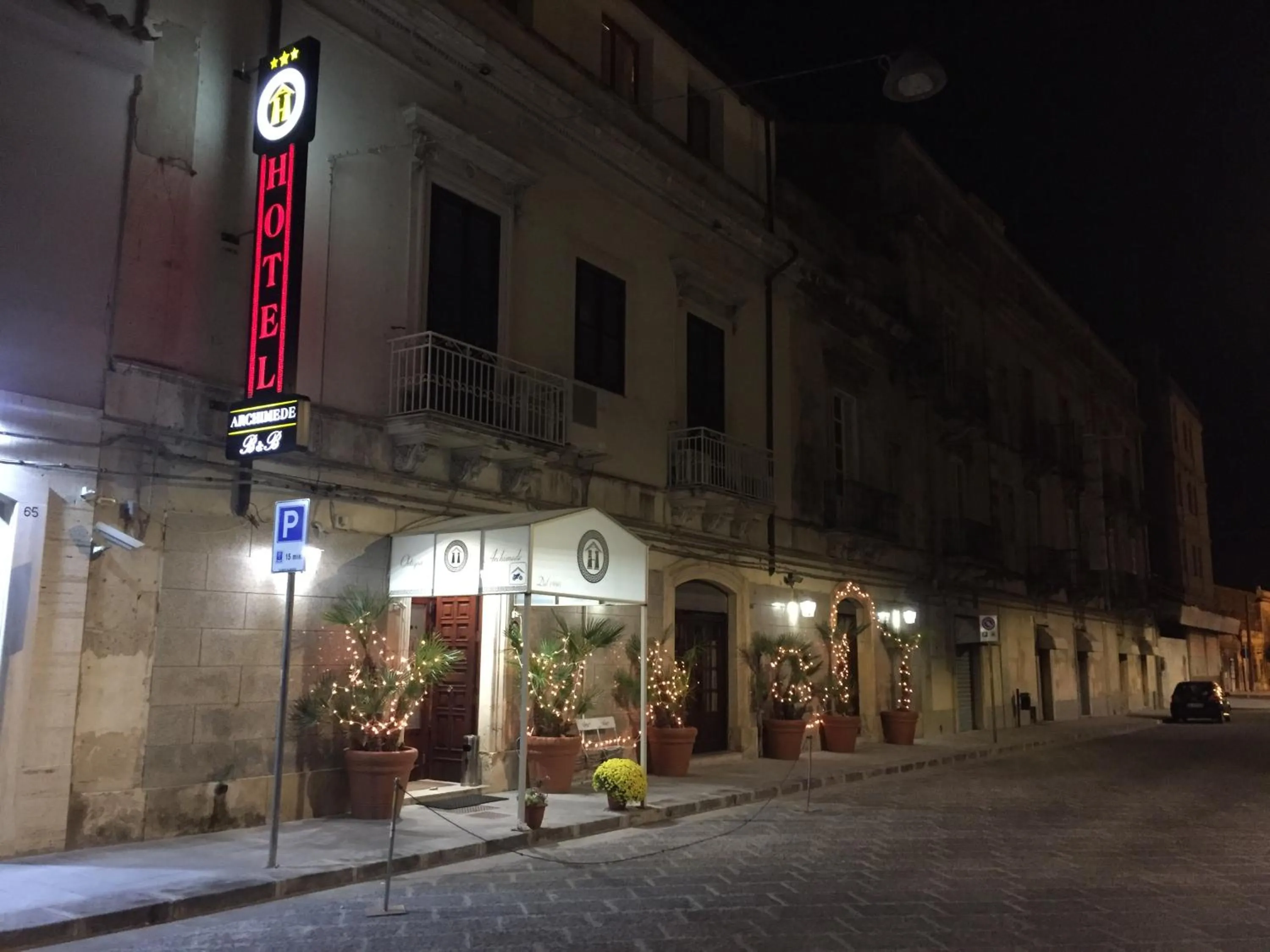 Night in Hotel Archimede Ortigia