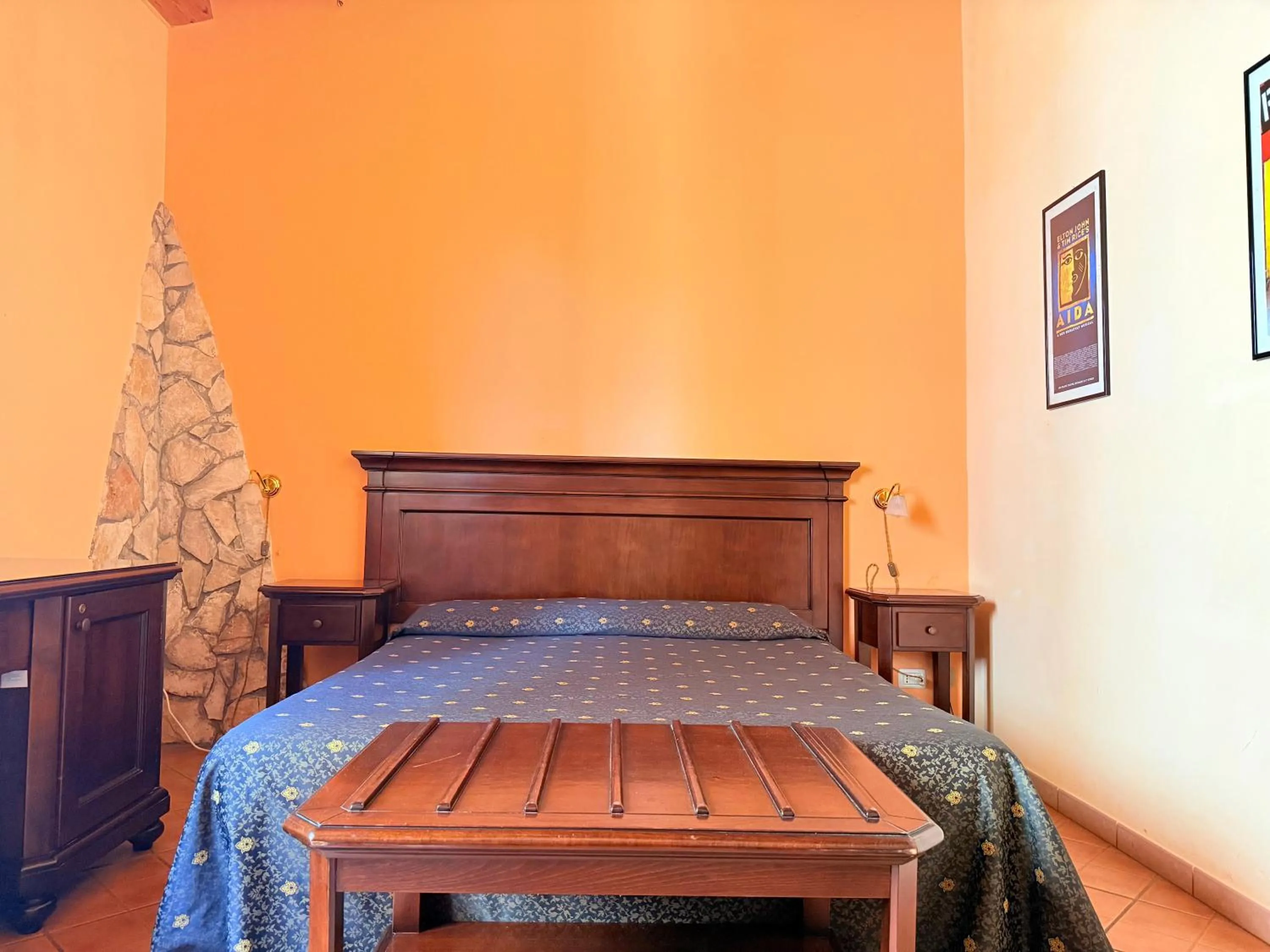 Bed in Hotel Archimede Ortigia