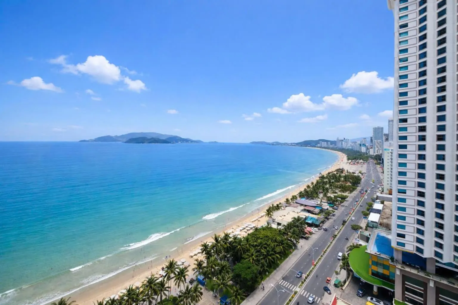 Sea view in The Sea Luxury Nha Trang Apartment