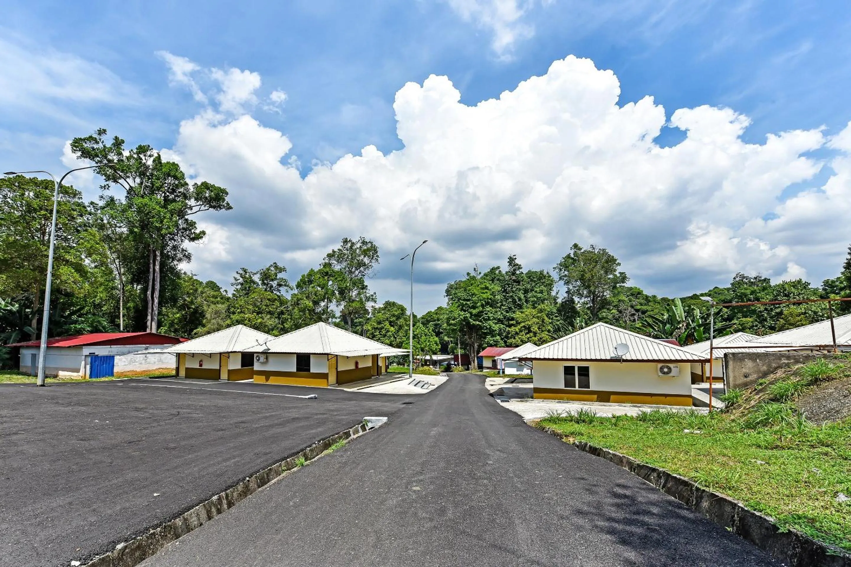 Facade/entrance in Hotel O Usima Forest Resort