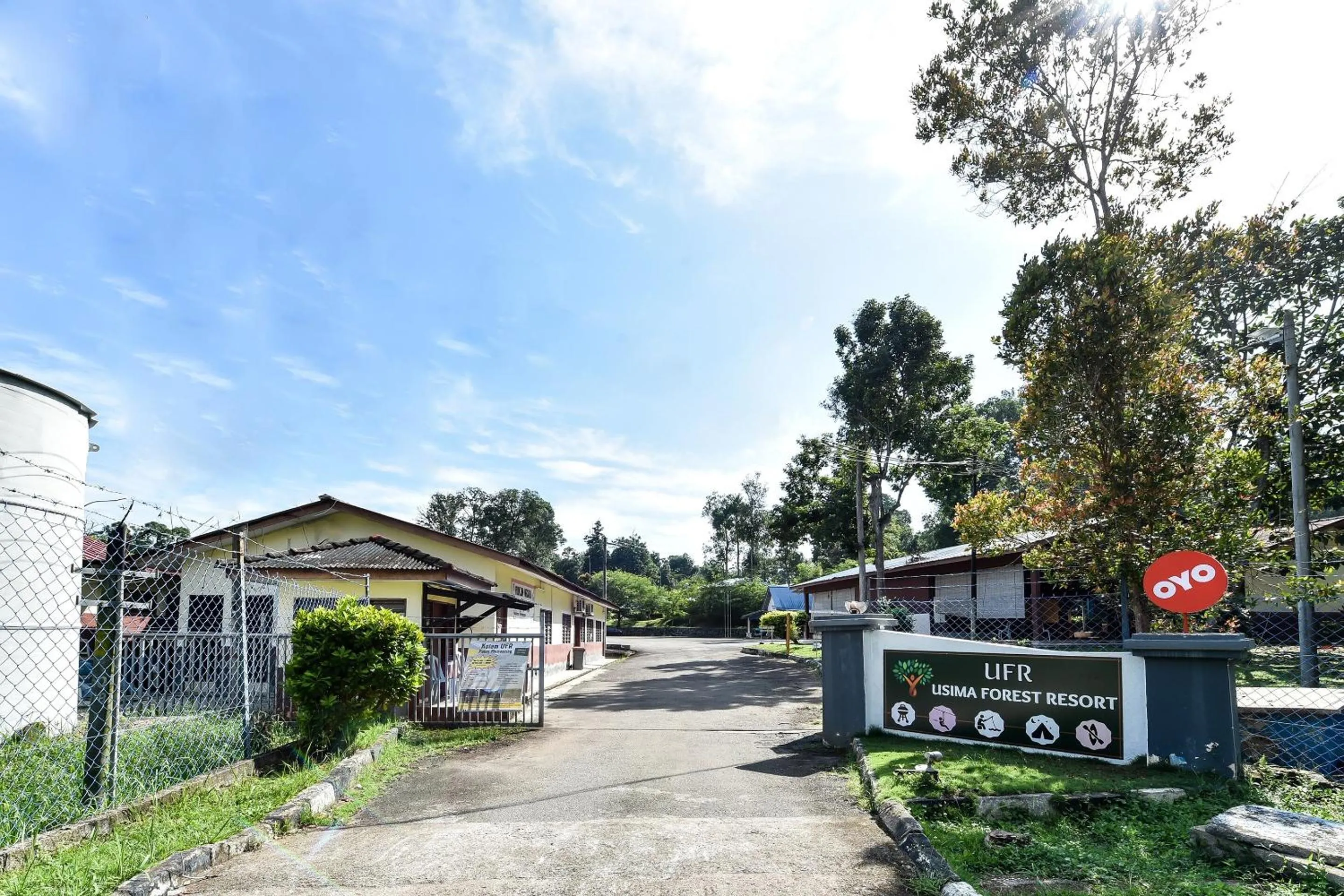 Facade/entrance in Hotel O Usima Forest Resort