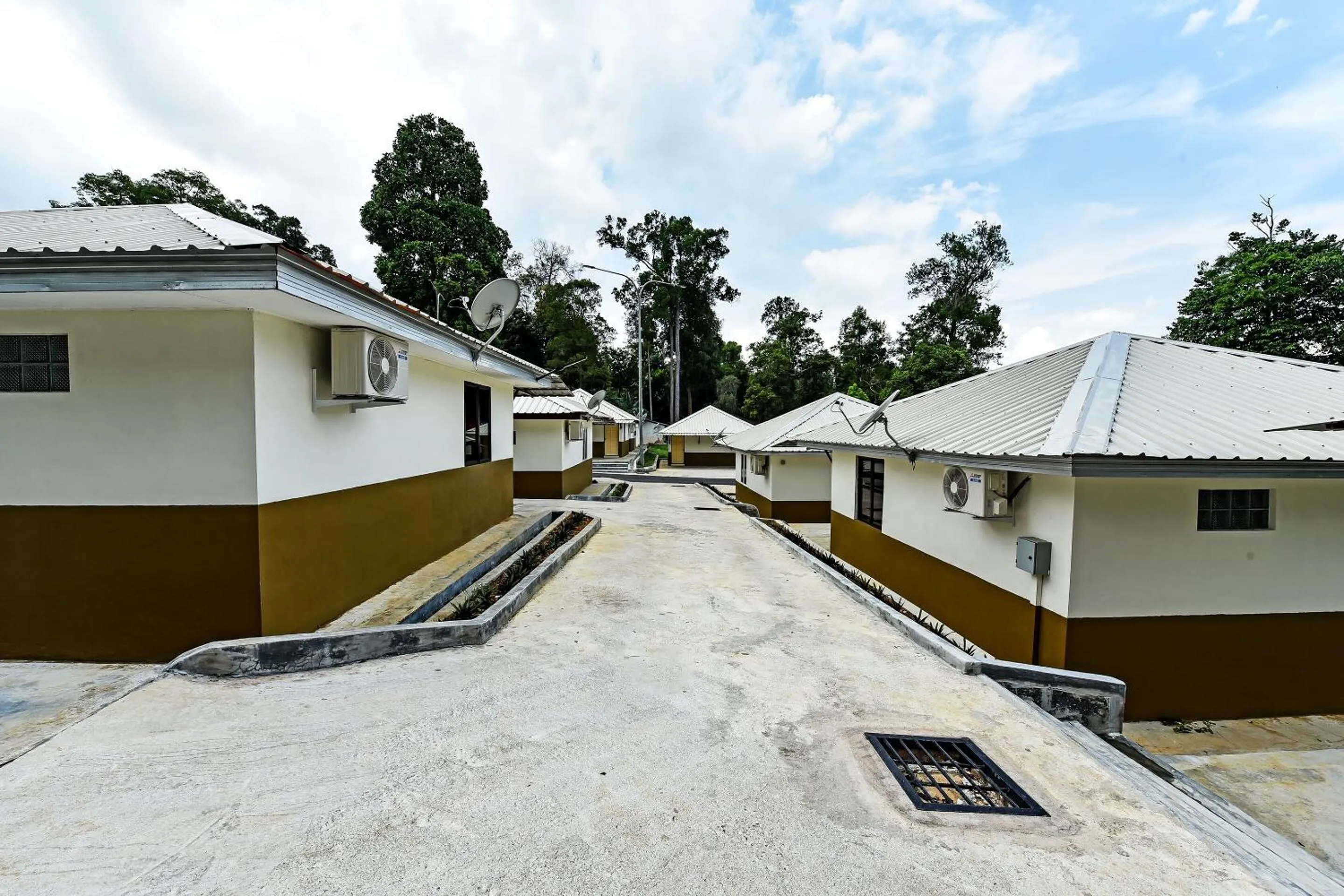 Facade/entrance in Hotel O Usima Forest Resort