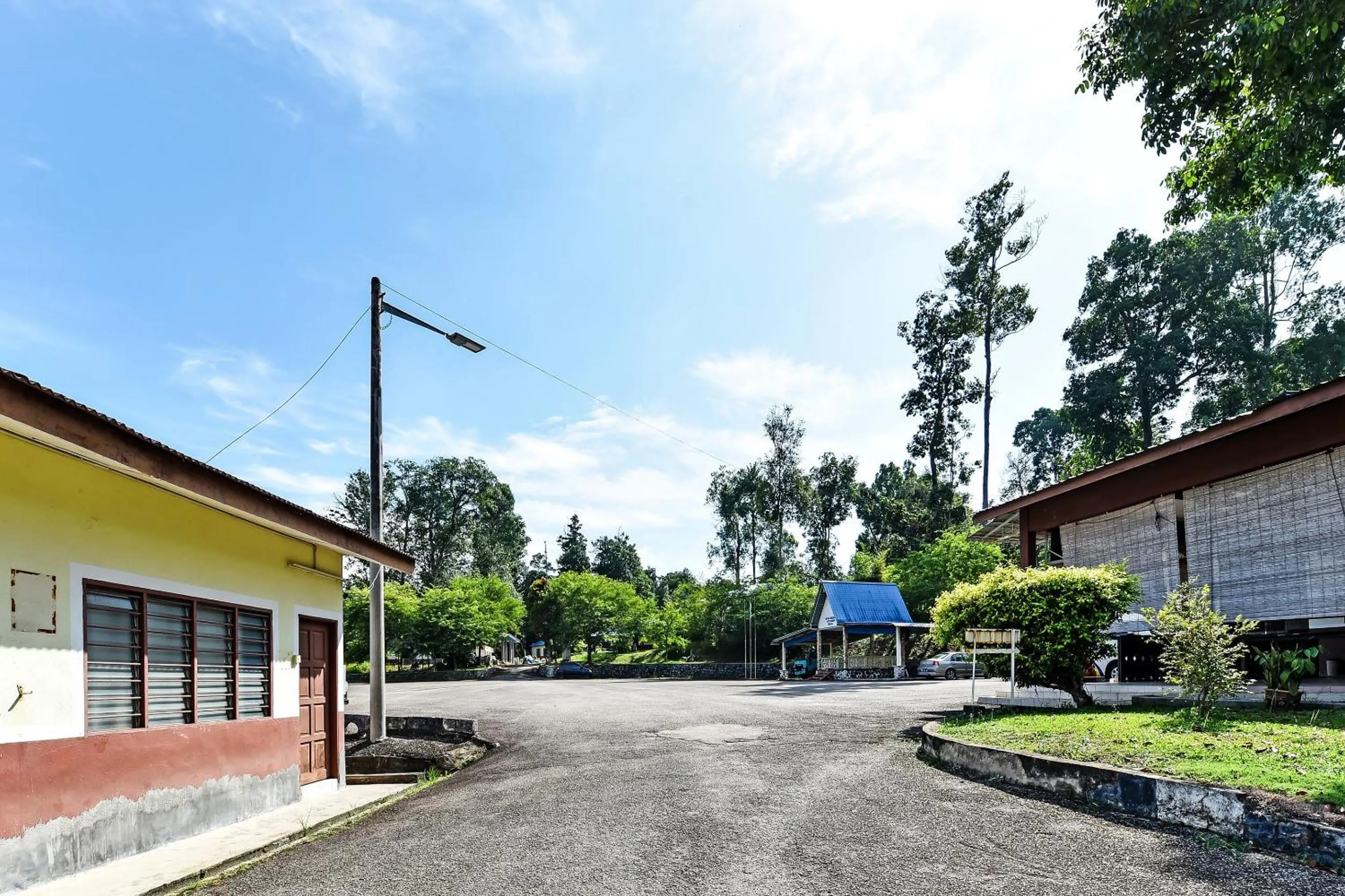 Facade/entrance in Hotel O Usima Forest Resort