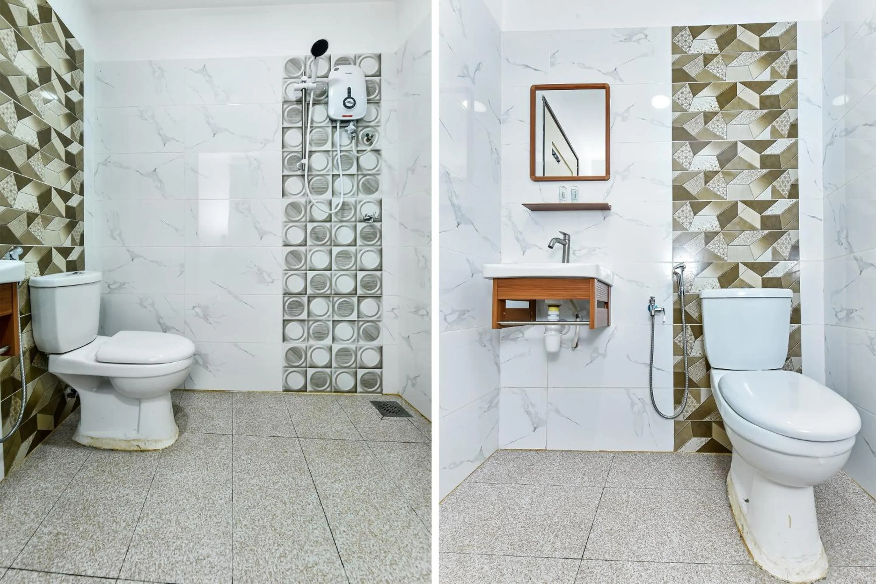 Bathroom in Hotel O Usima Forest Resort