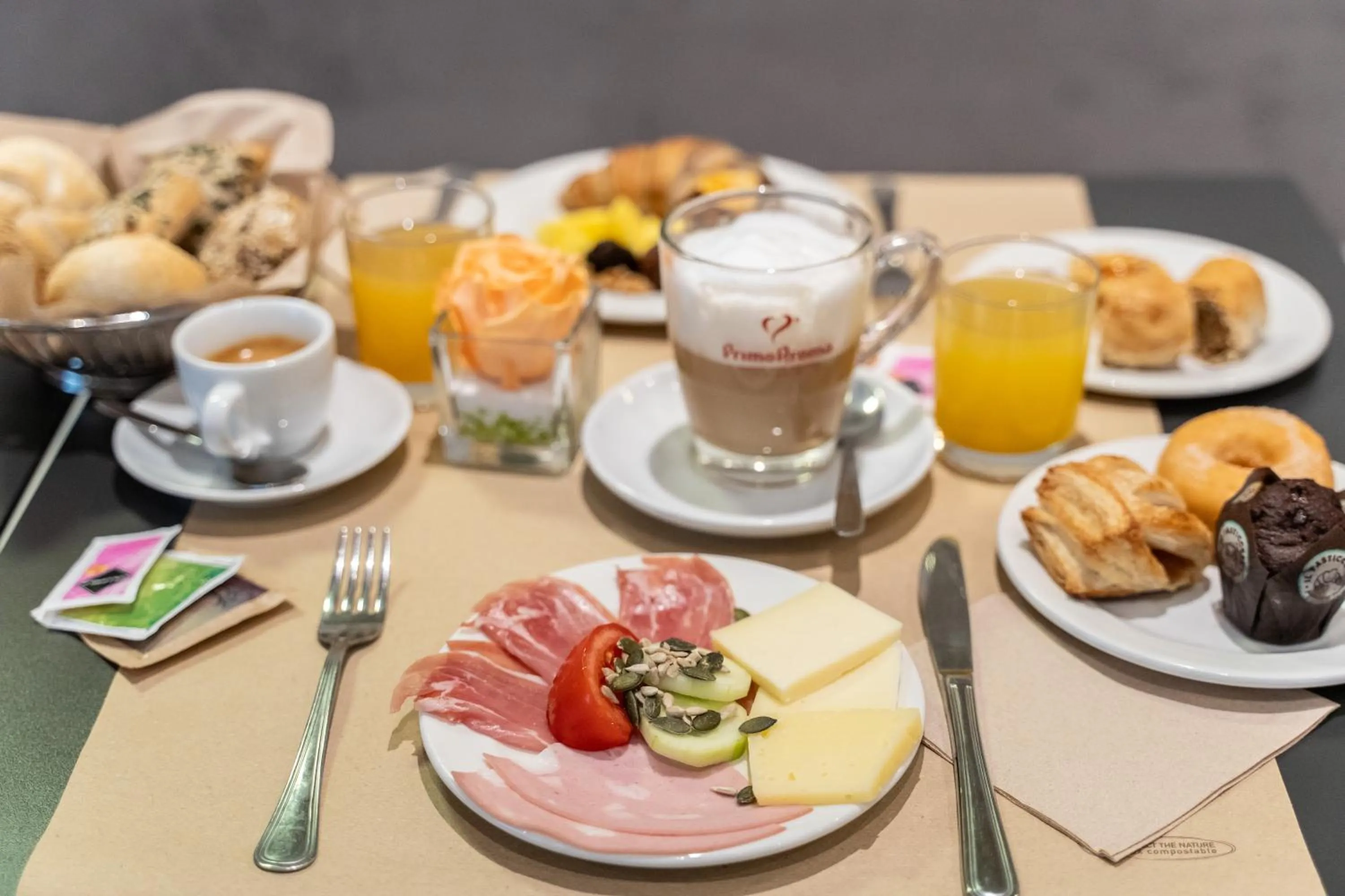 Food and drinks in Hotel Italia