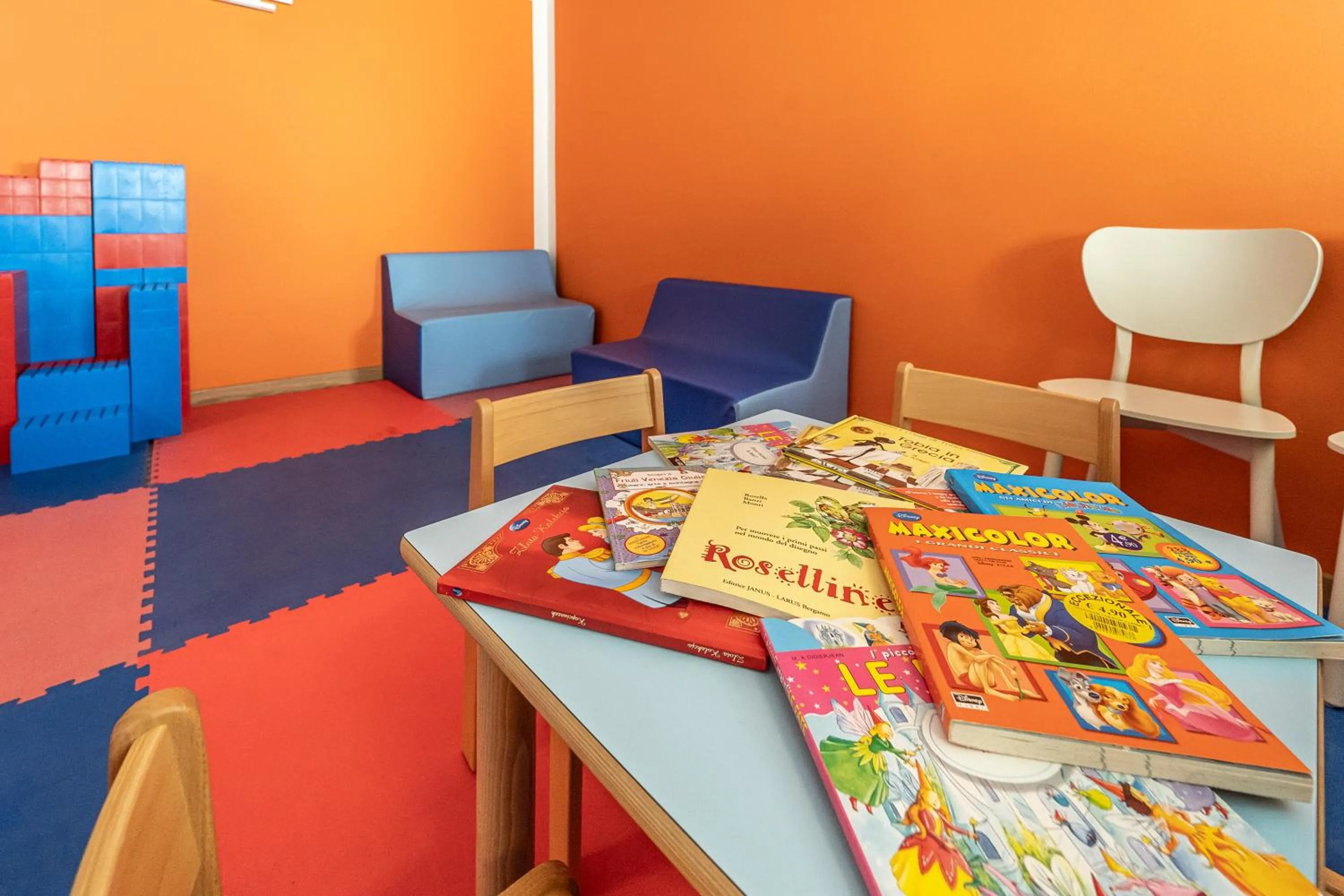 Children play ground in Hotel Italia