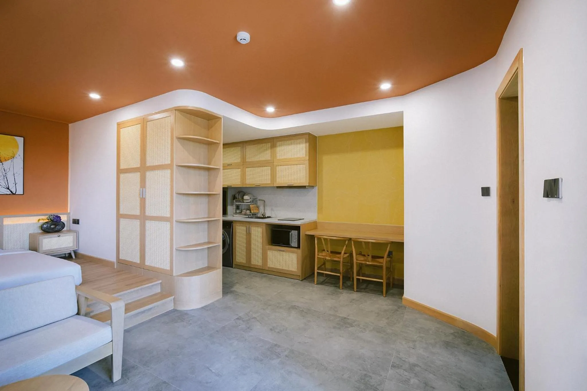 Living room in SHI HOUSE by Haviland