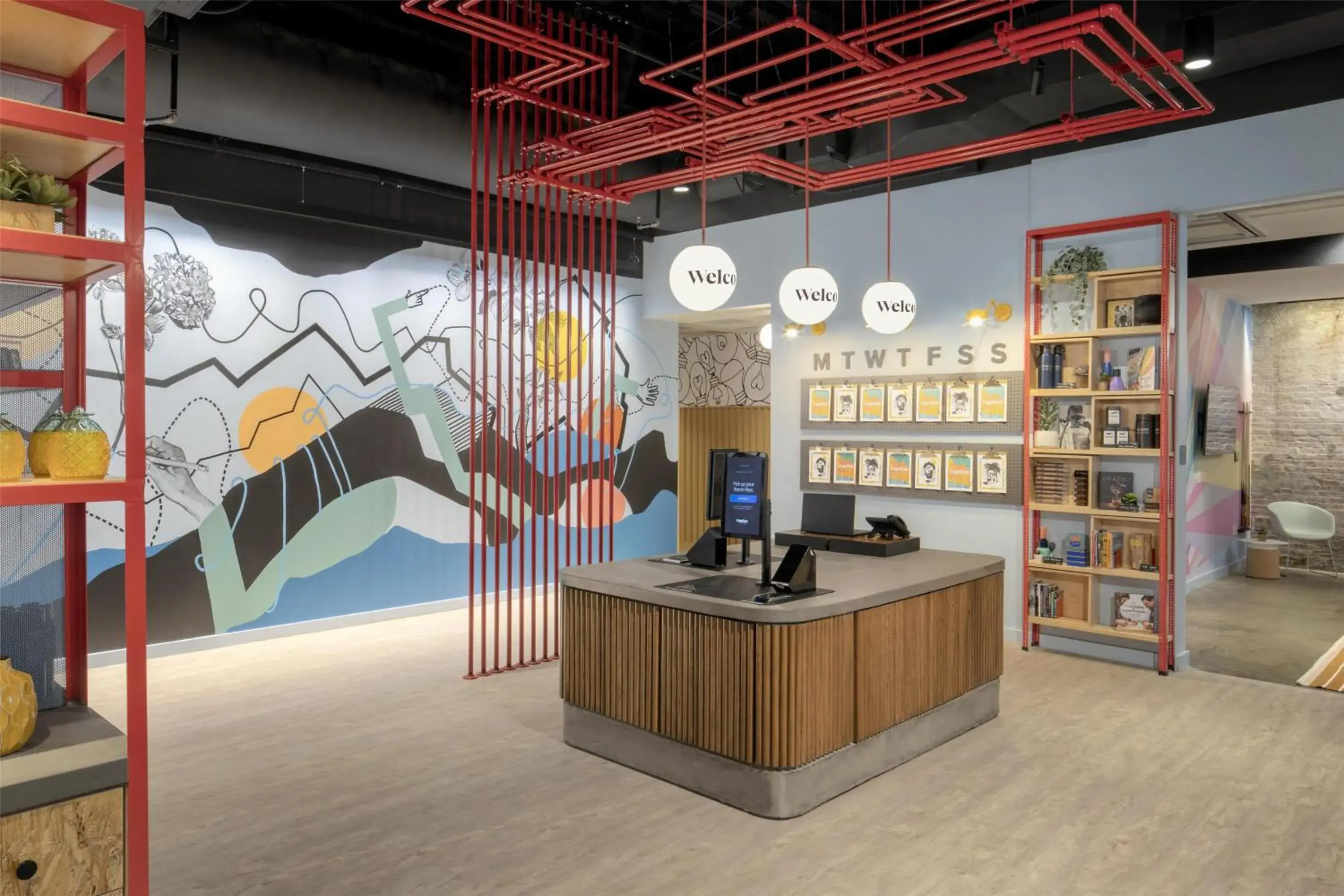 Lobby or reception in Caption By Hyatt Beale Street Memphis Lobby or reception in Caption By Hyatt Beale Street Memphis