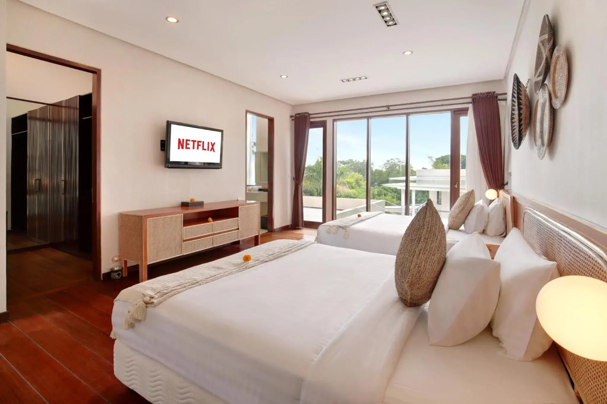 Bedroom, Bed in Nara Villa Canggu by Ini Vie Hospitality Bedroom, Bed in Nara Villa Canggu by Ini Vie Hospitality