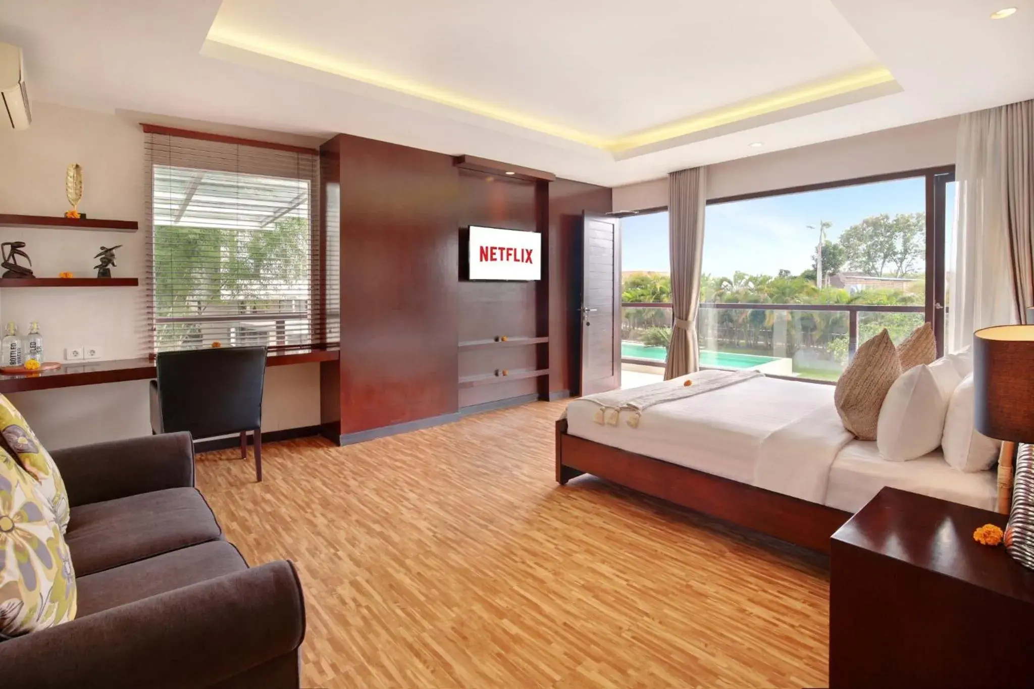 Bedroom, Bed in Nara Villa Canggu by Ini Vie Hospitality Bedroom, Bed in Nara Villa Canggu by Ini Vie Hospitality