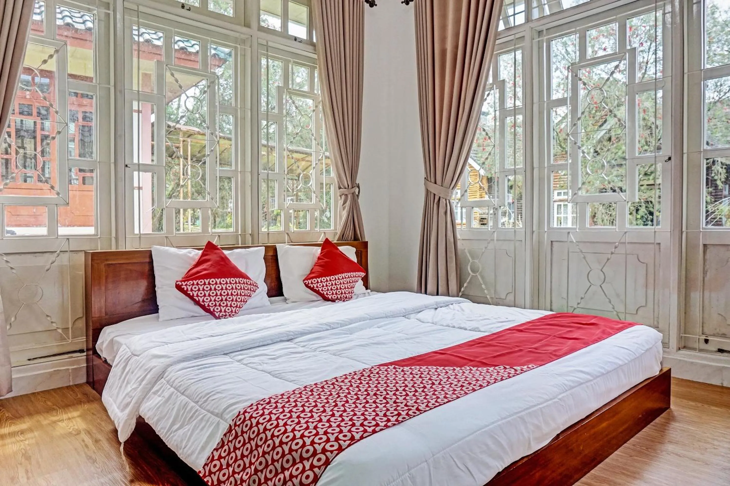 Bedroom in SPOT ON 91225 Kota Bunga Homestay Syariah