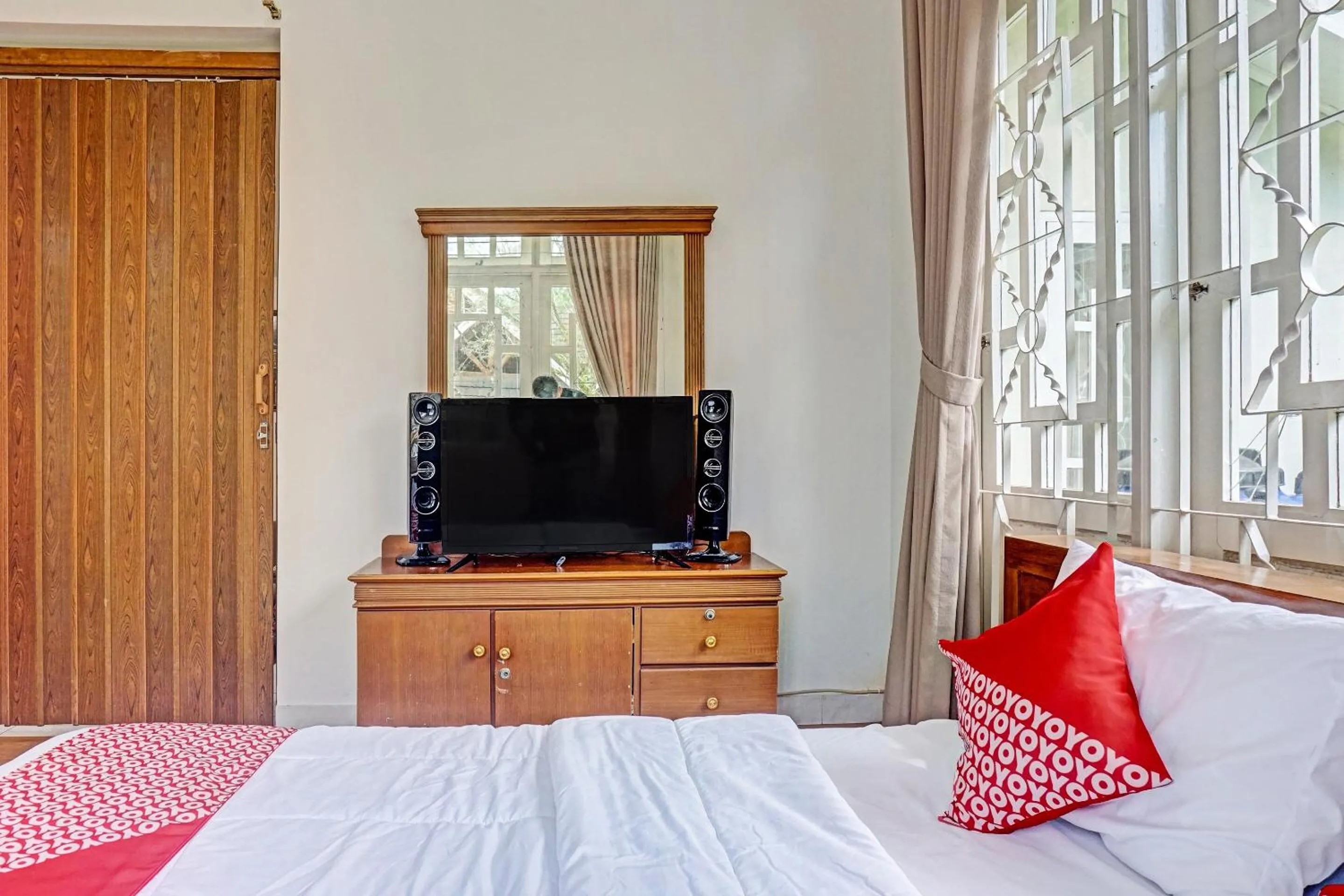 Bedroom in SPOT ON 91225 Kota Bunga Homestay Syariah