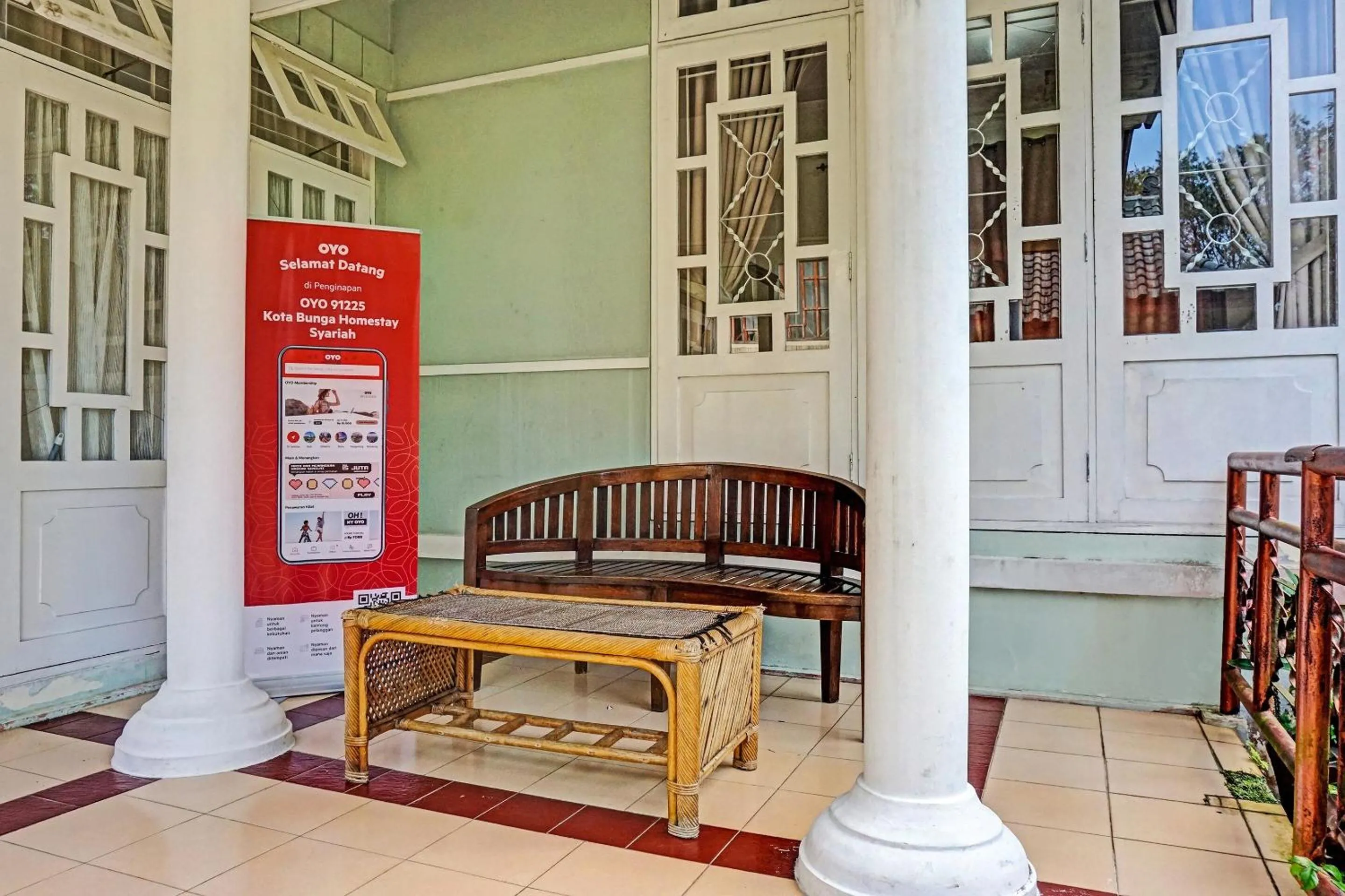Lobby or reception in SPOT ON 91225 Kota Bunga Homestay Syariah