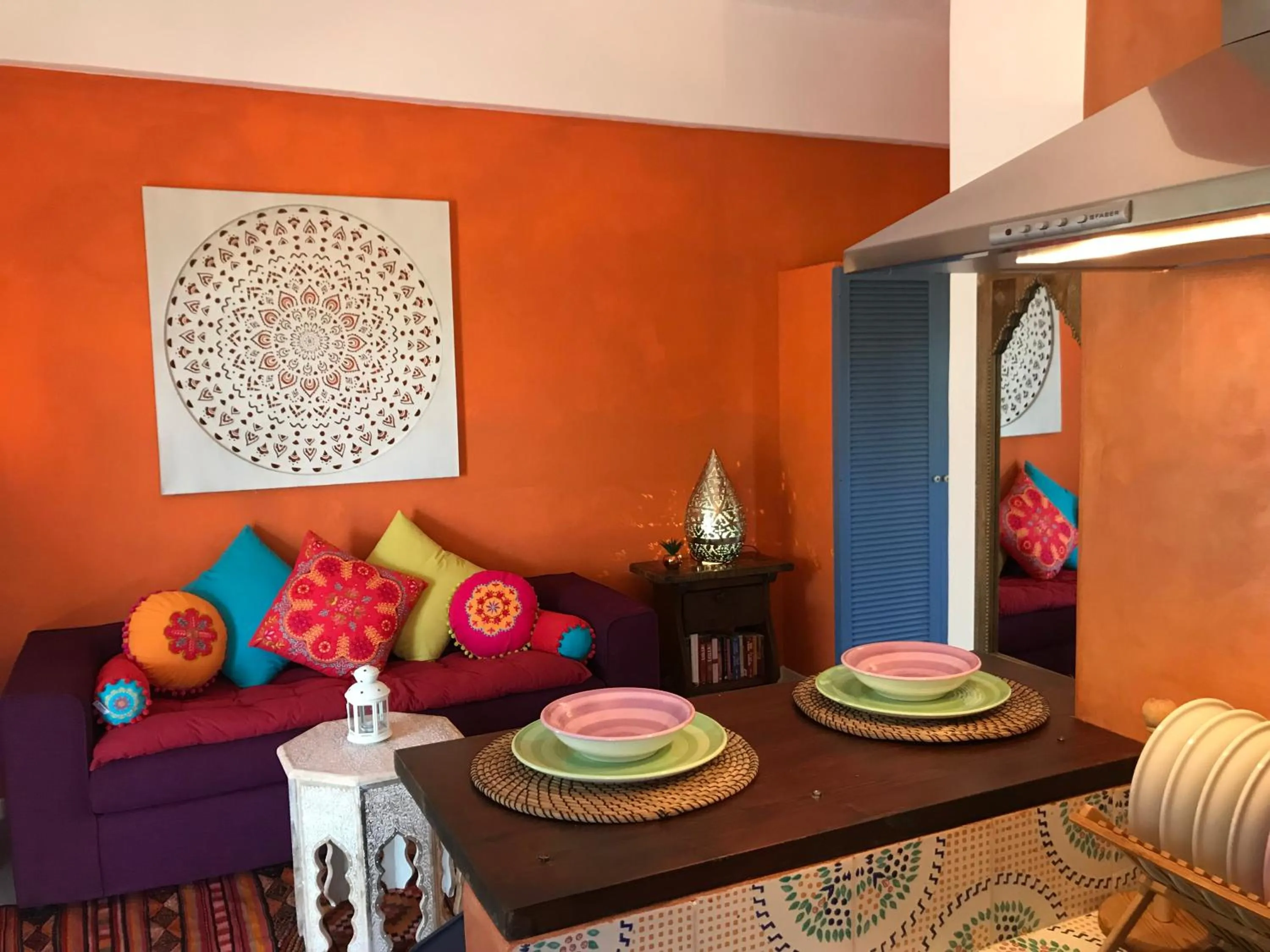 Living room in Le Lanterne Resort