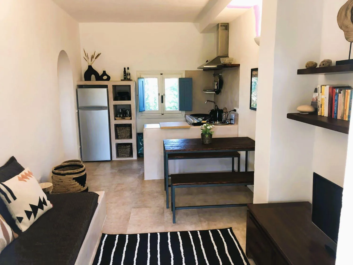 Kitchen or kitchenette in Le Lanterne Resort